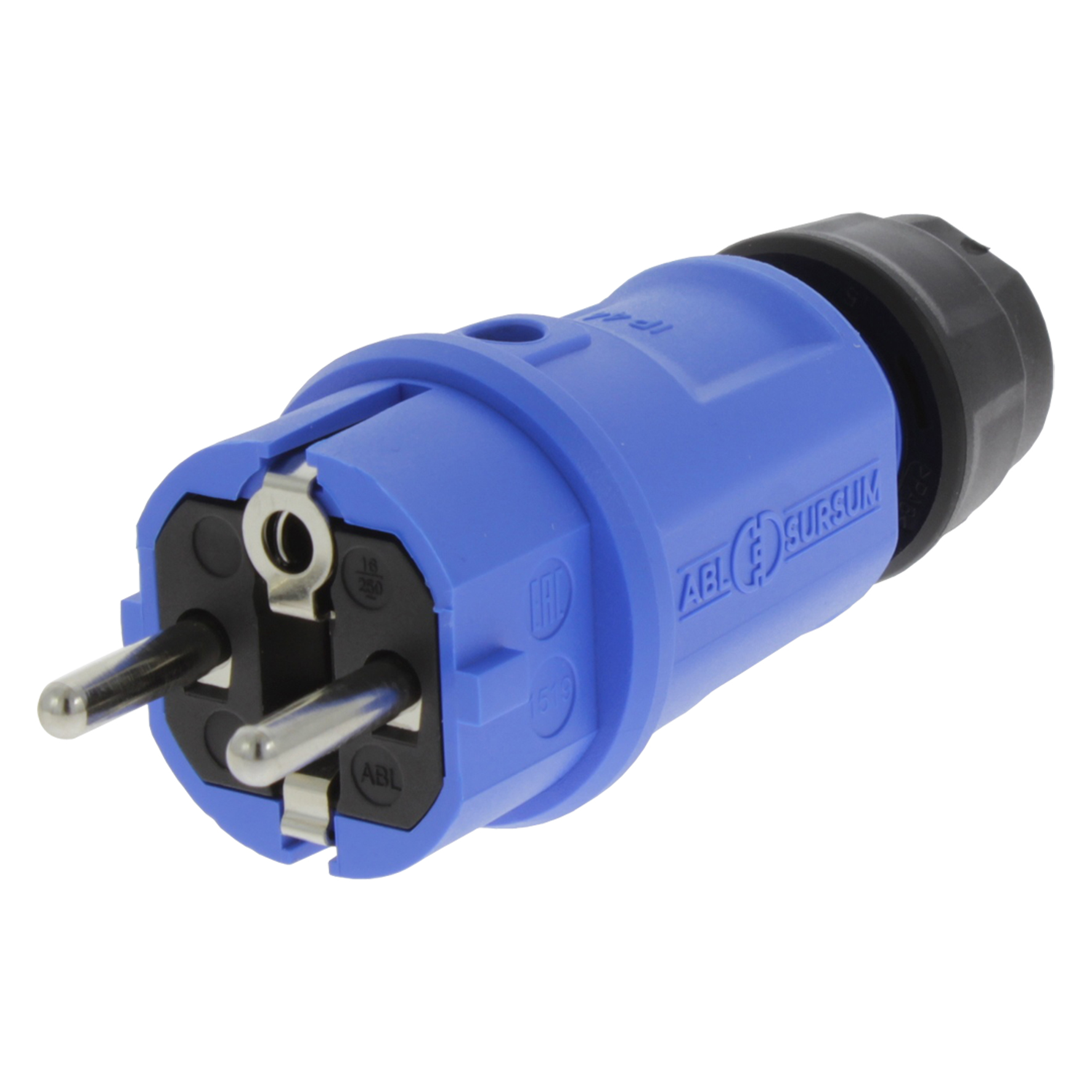 00.110.88 ABL  stekker PVC blauw 