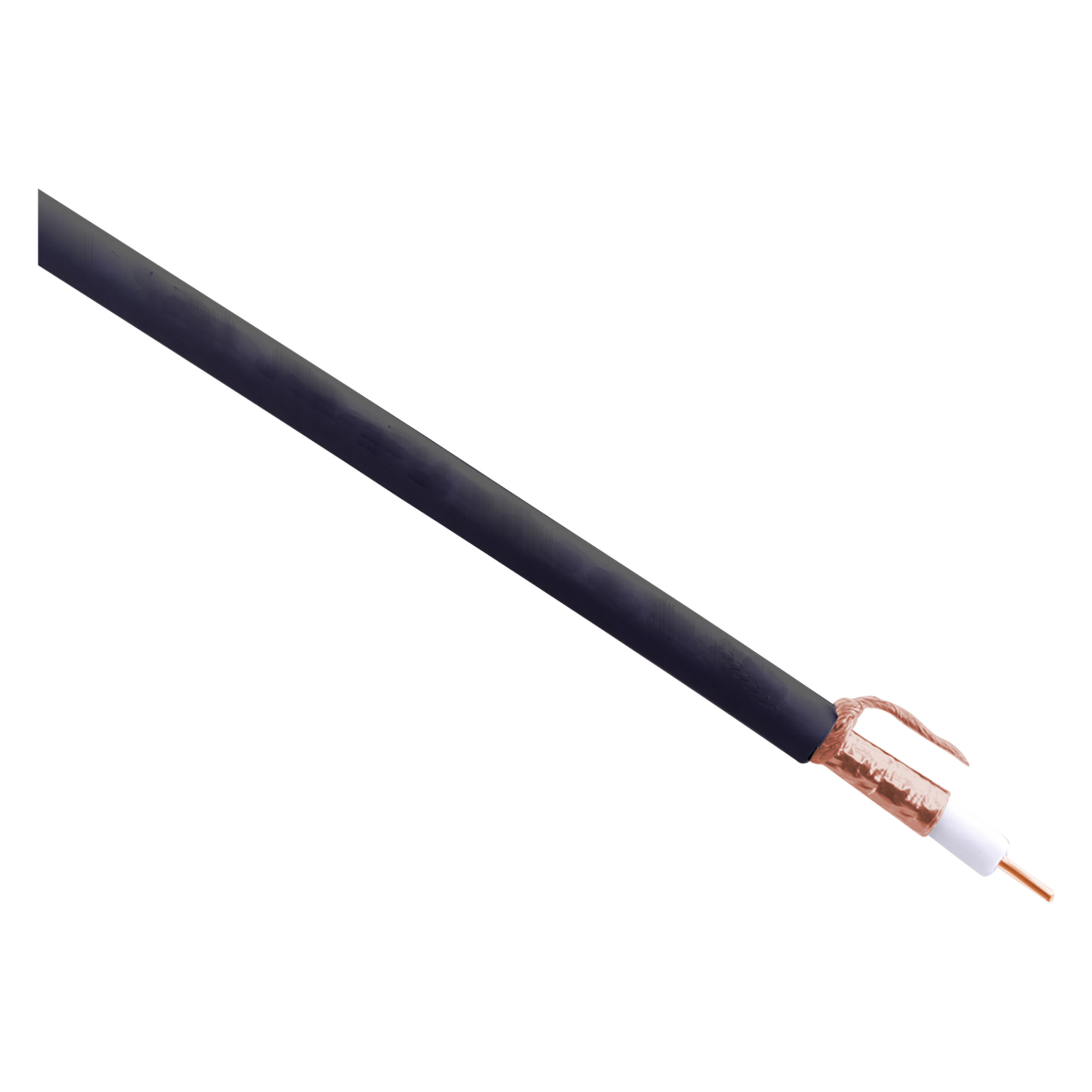 00.130.09 Q-Link  coax kabel Telenet - PE6 - outdoor - 25 m - zwart