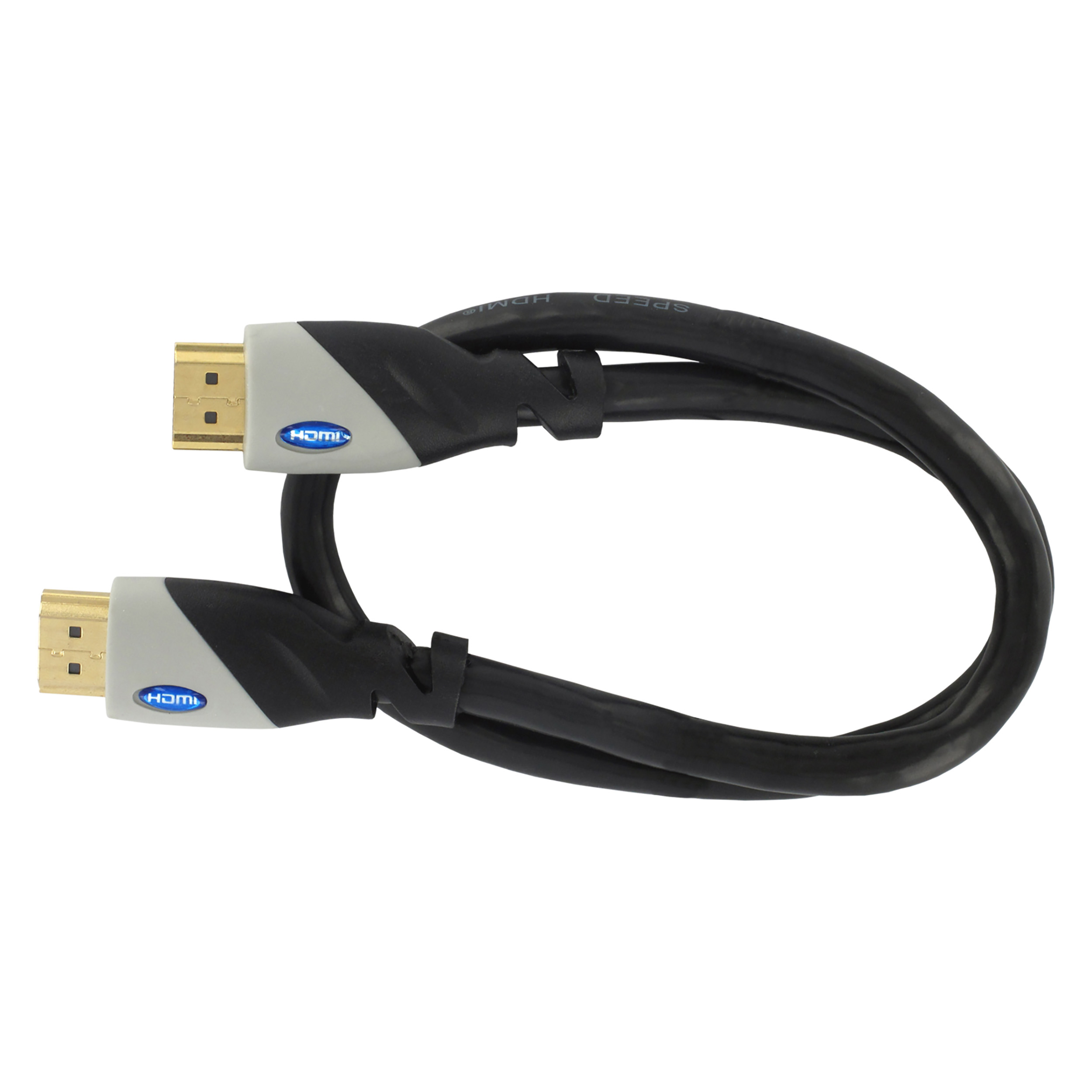 00.131.10 Q-Link  HDMI kabel high speed - 0.5 m - zwart