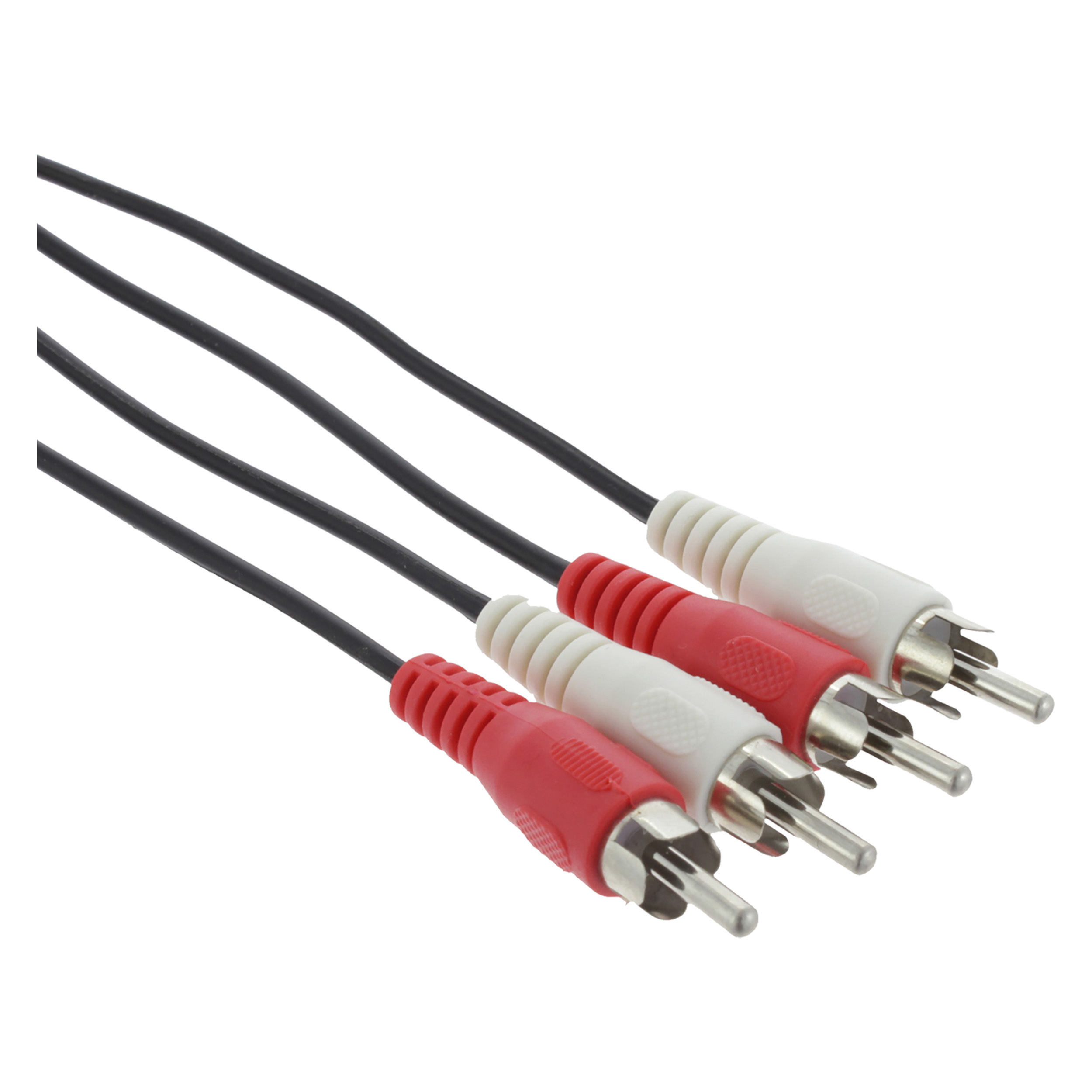 00.131.62 Q-Link  tulp kabel 2 RCA-male - 2 RCA-male - 3 m - rood-wit