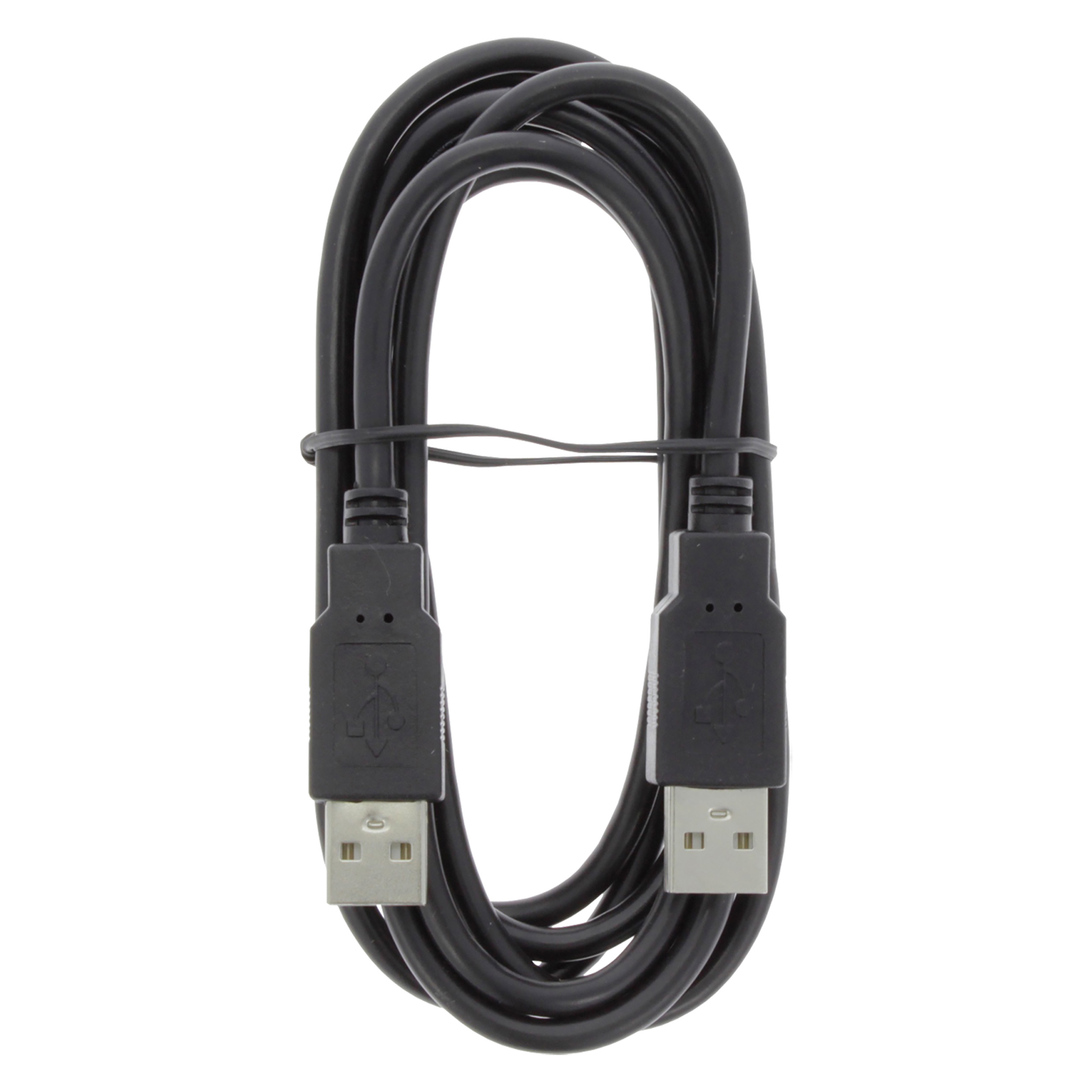00.132.22 Q-Link  USB kabel 2.0 USB-A Male - USB-A Male - 2 m - zwart
