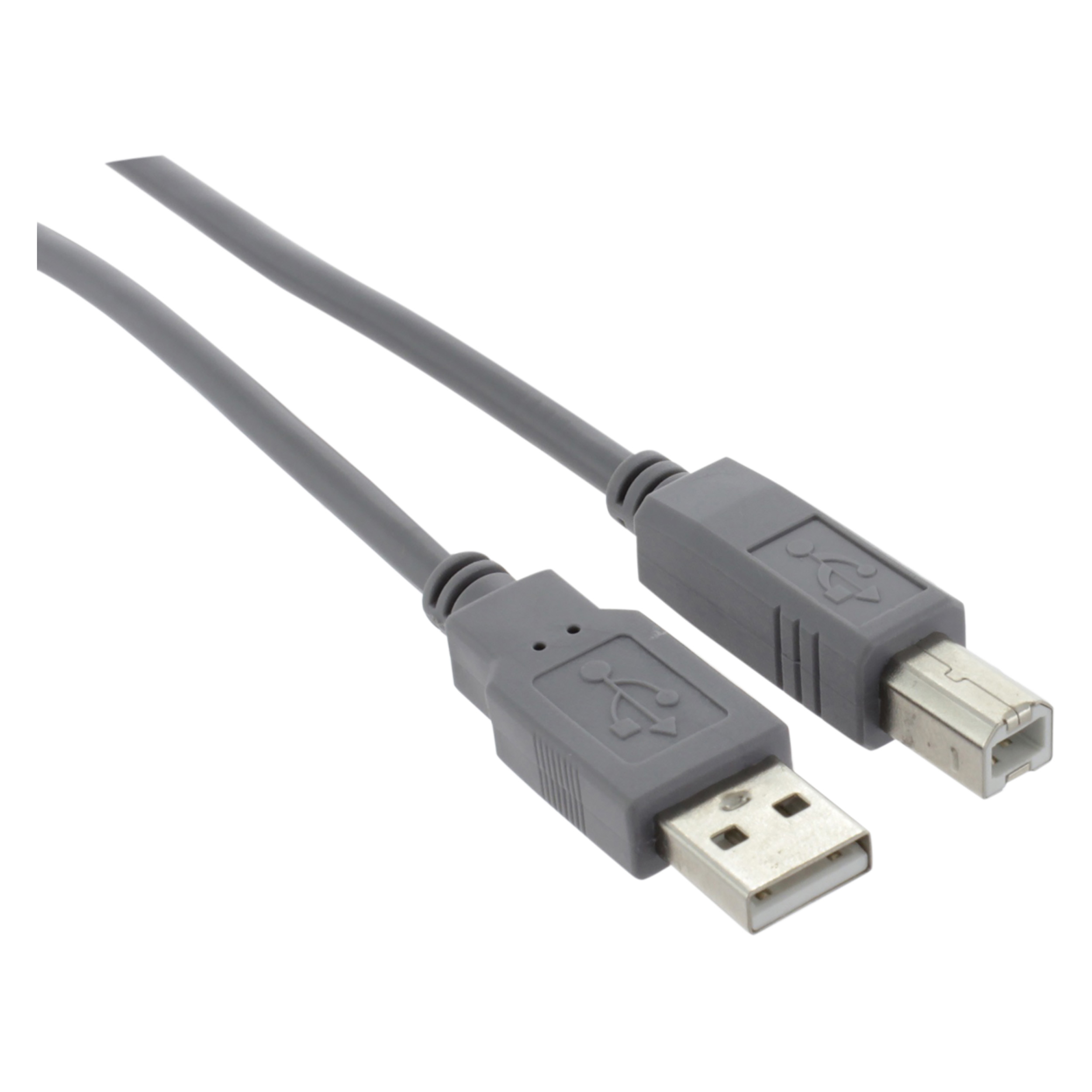 00.132.26 Q-Link  datakabel 2.0 USB-A - USB-B Male - 2 m - grijs