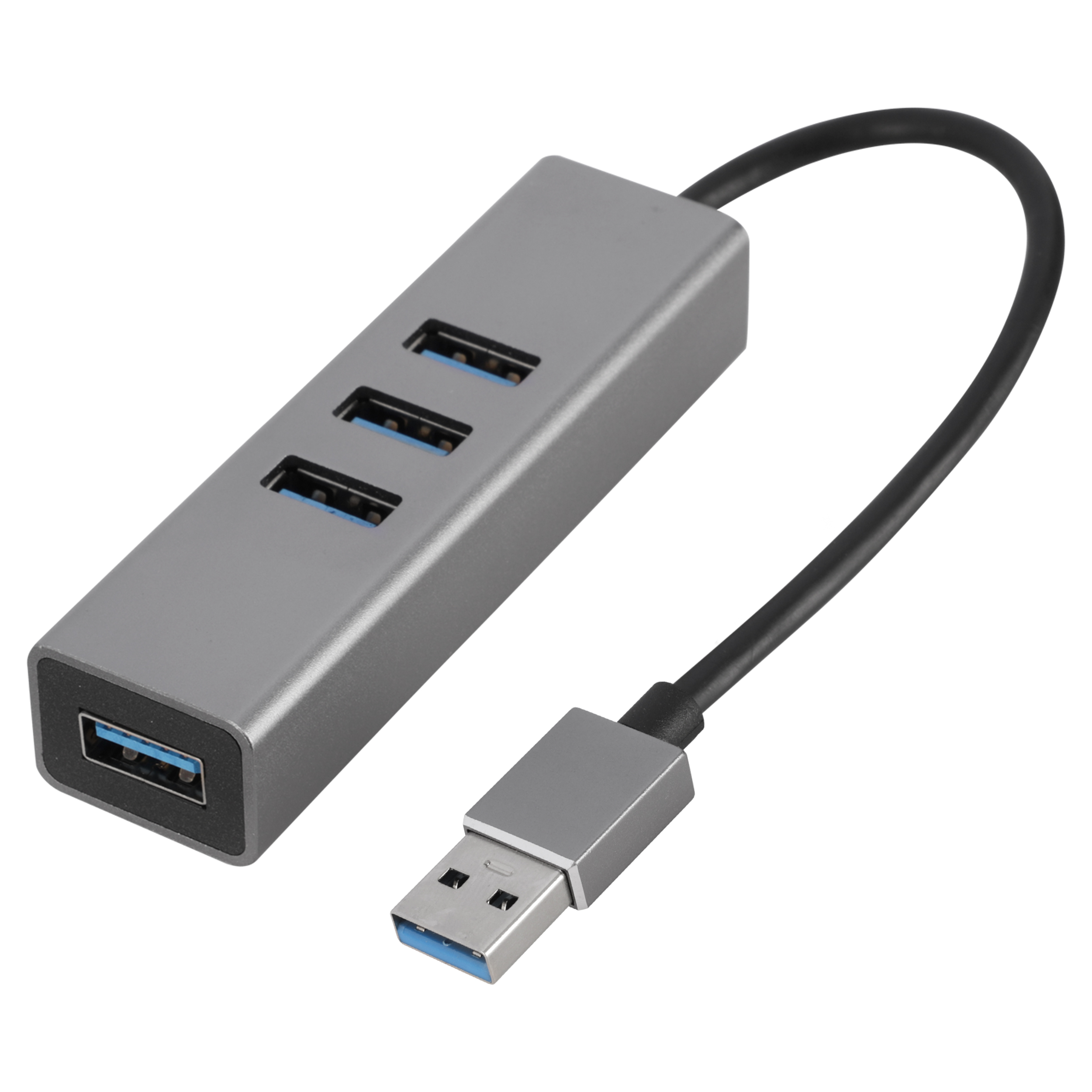 00.133.67 Q-Link  USB-A hub 4 x USB 3.0 poort - metaal
