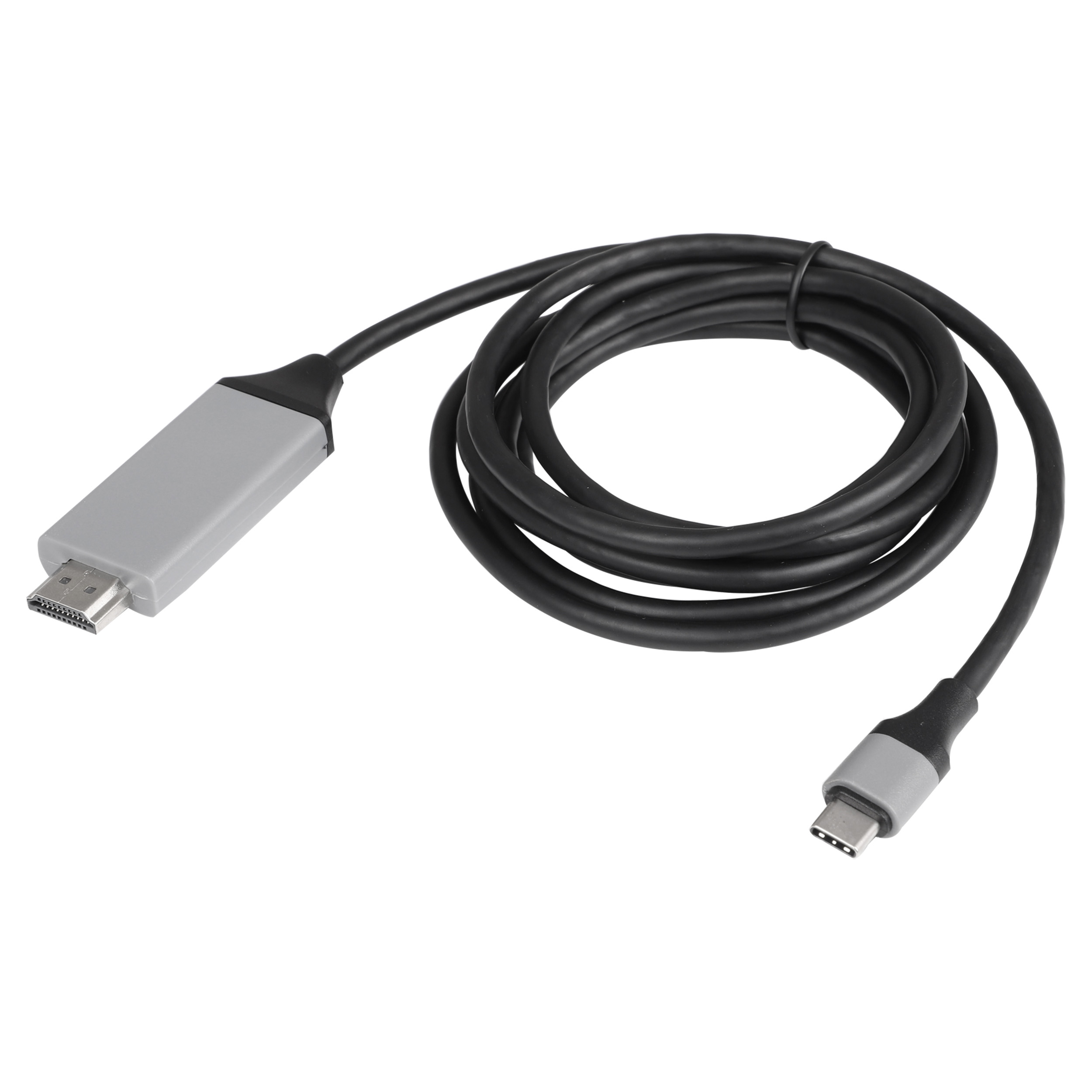 00.133.70 Q-Link  datakabel USB type C - HDMI - 2 m - zwart