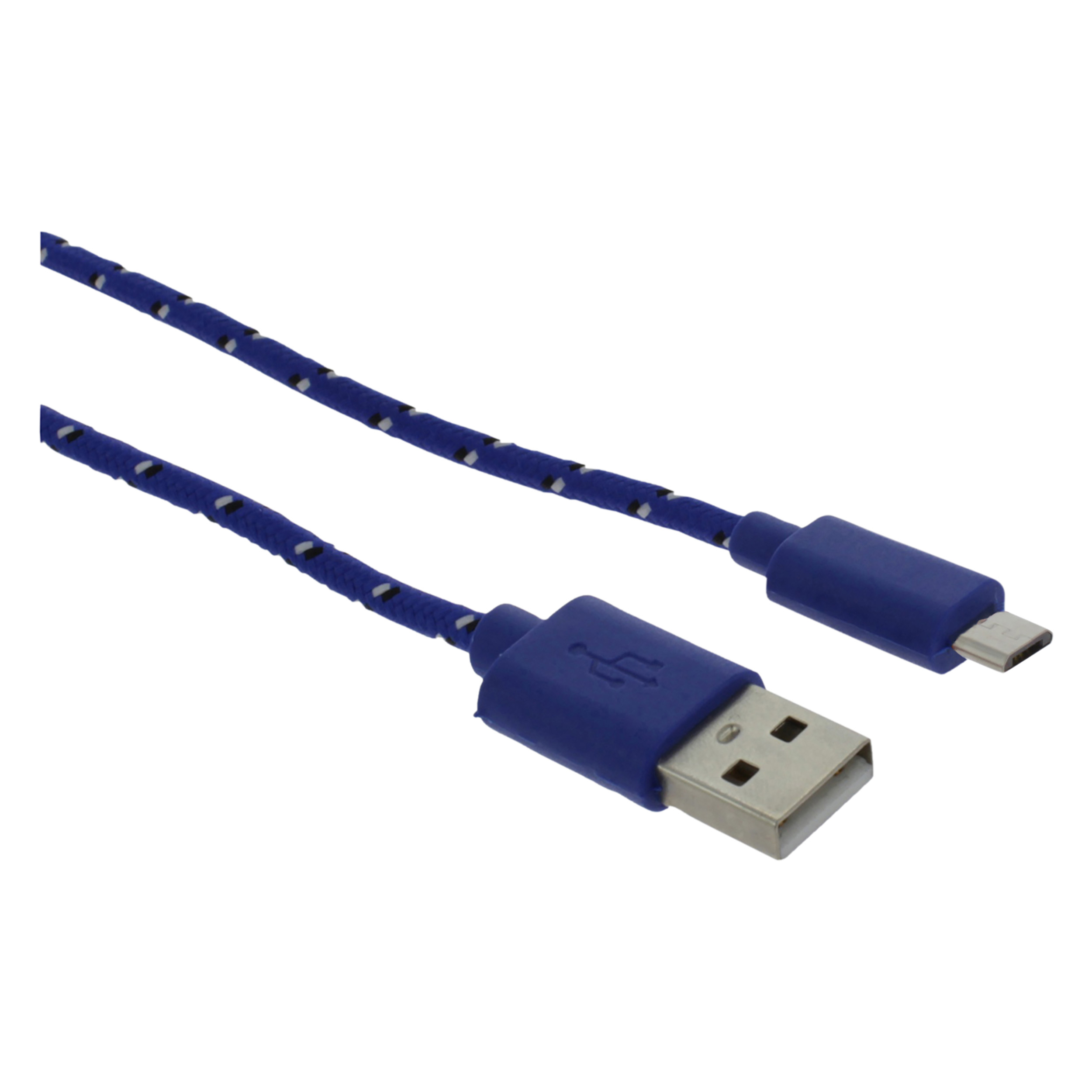 00.134.06 Q-Link  datakabel USB - Micro USB - 1.5 m - blauw