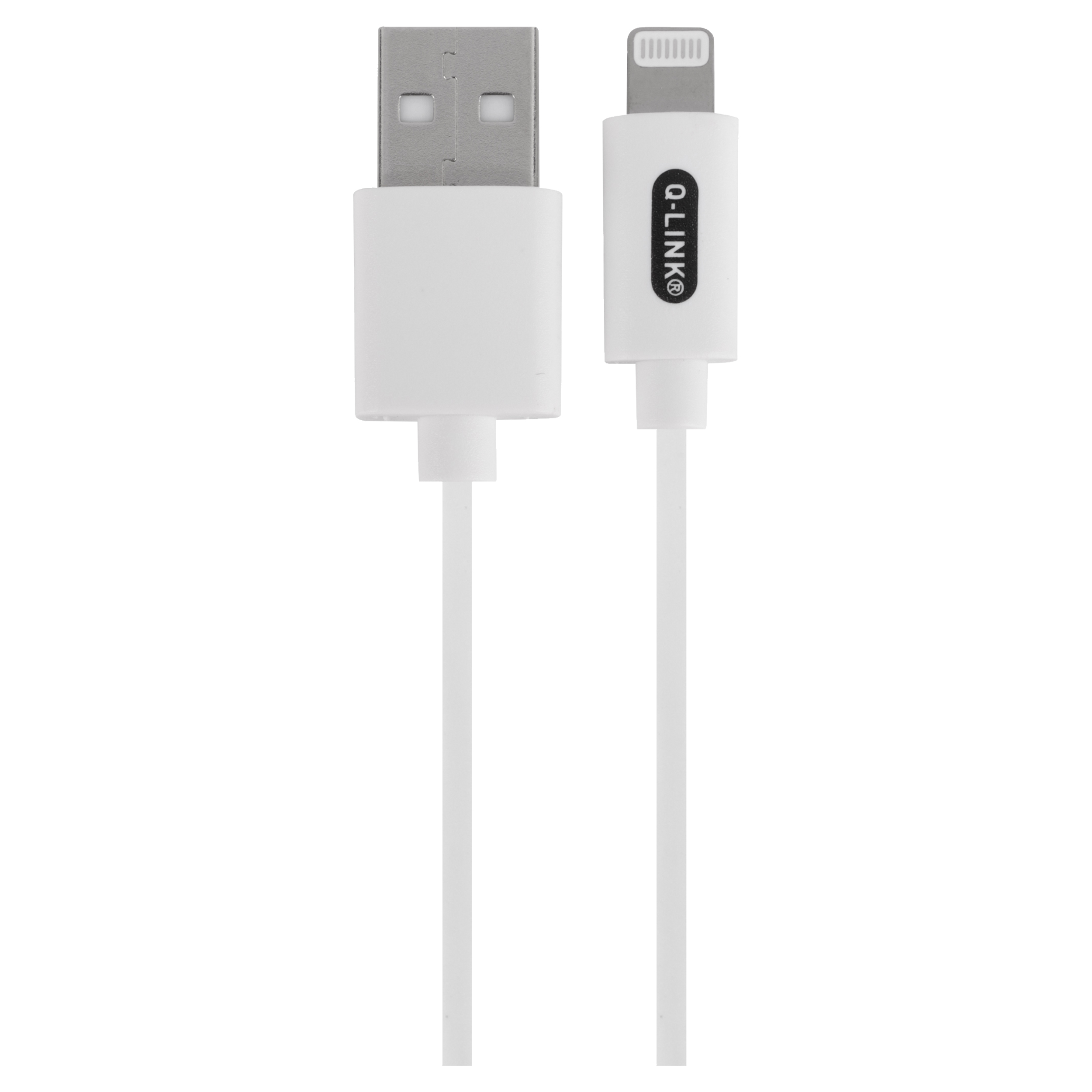 00.134.20 Q-Link  datakabel USB/iPhone - MFI wit 1 m