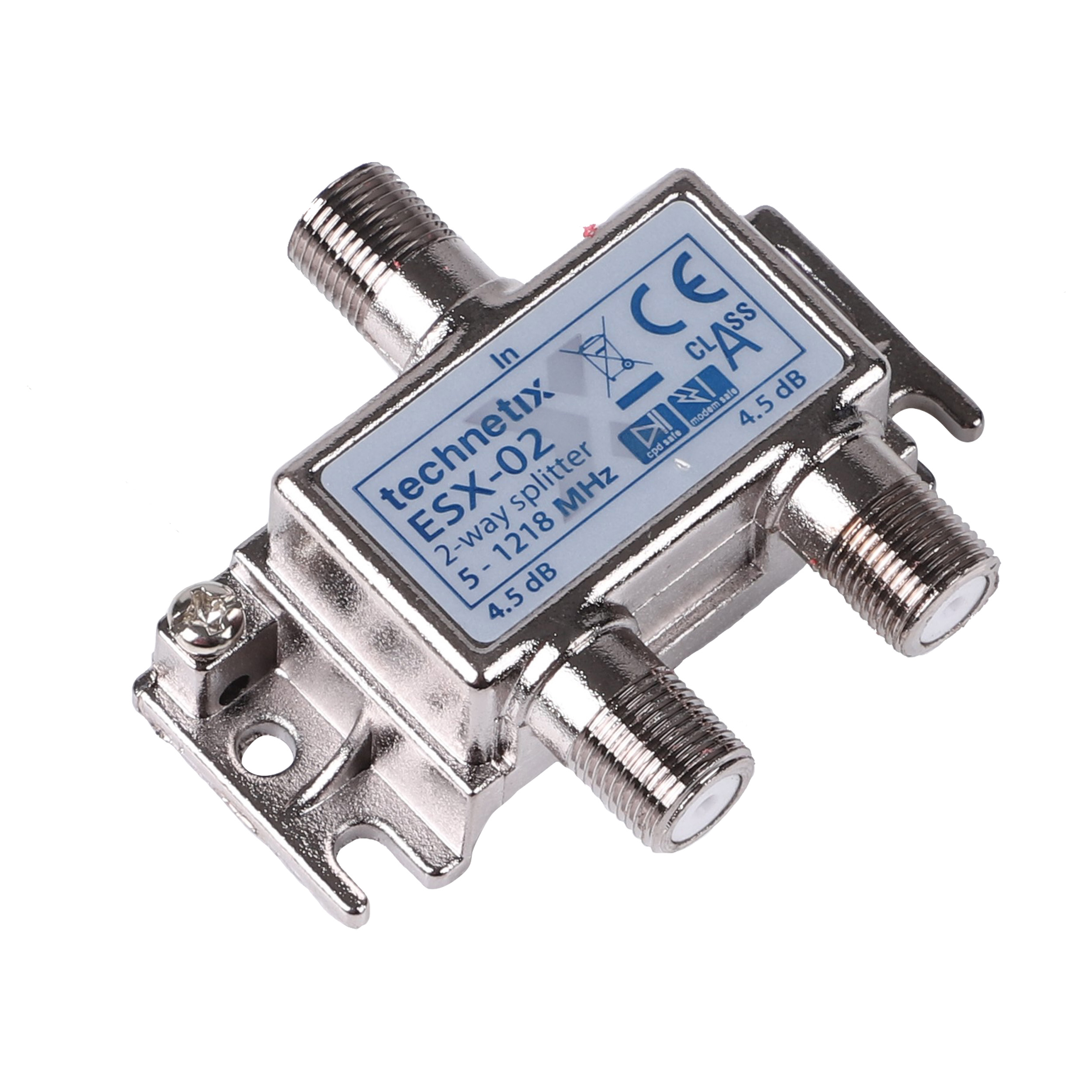 00.136.15 Q-Link  coax f-splitter 2-weg  