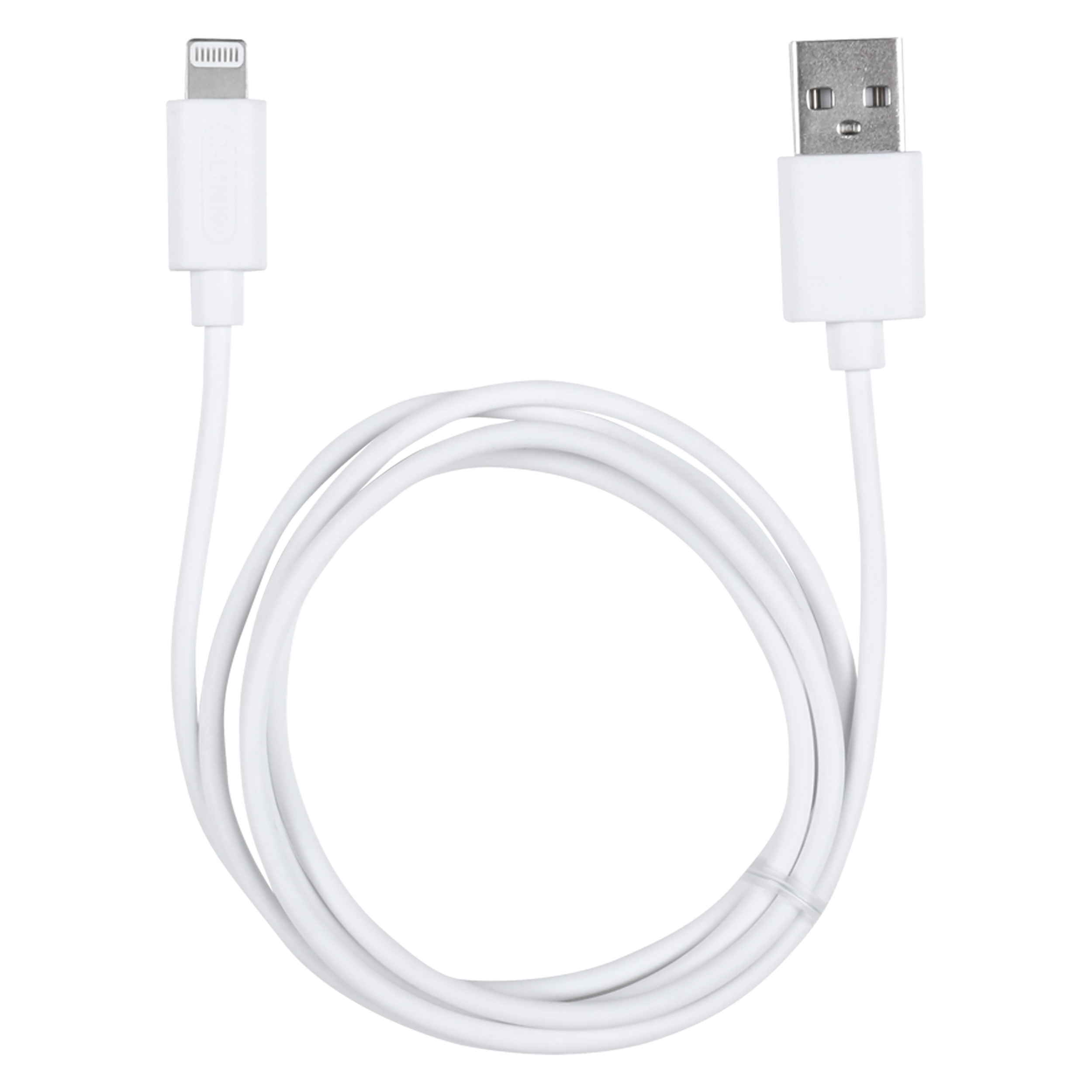 00.137.24 Q-Link  datakabel USB/iPhone - vinyl wit 1 m