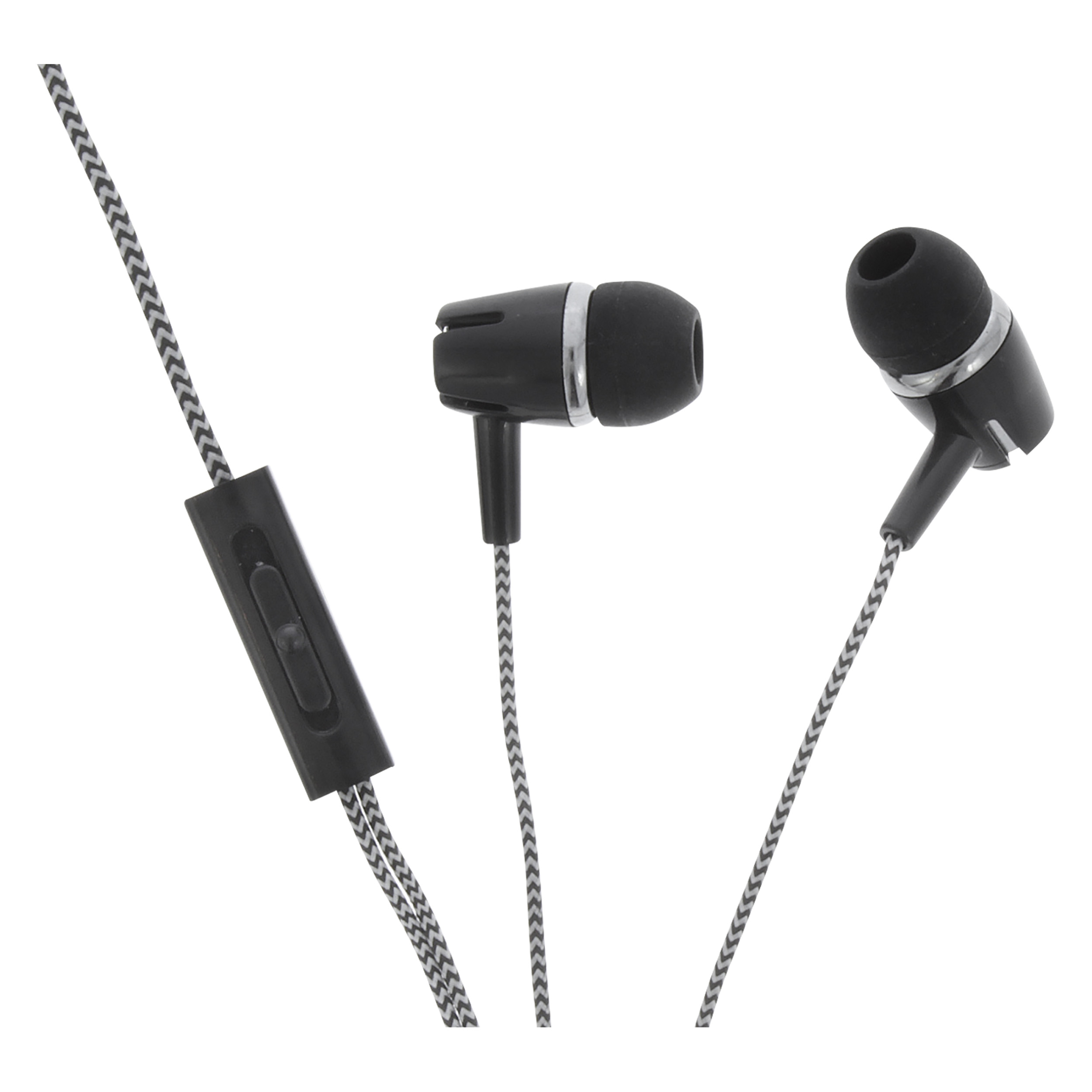 00.137.65 Q-Link  oortelefoon in-ear - 1.5 m - zwart
