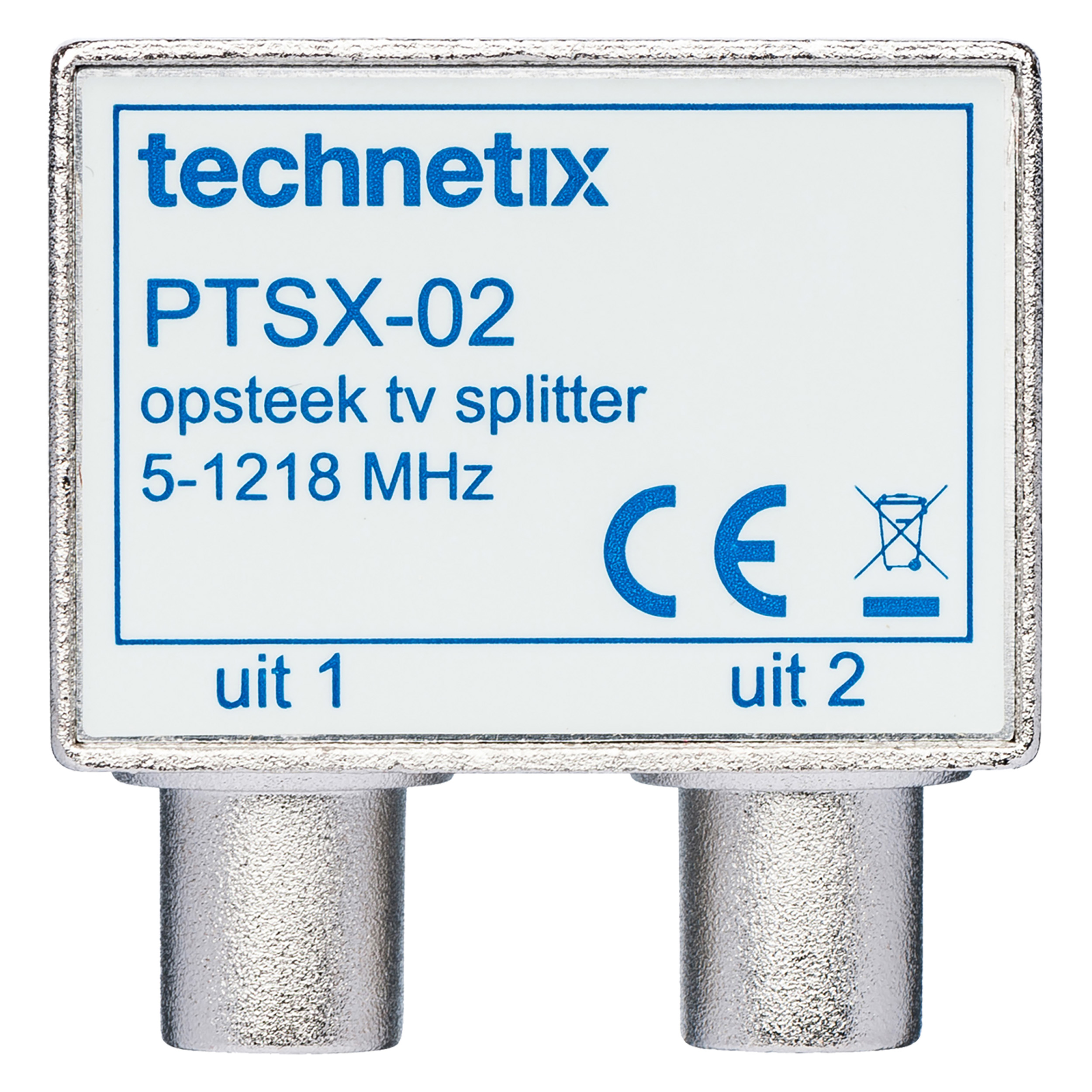 00.138.06 Technetix  coax opdrukverdeler ziggo - kabelkeur  