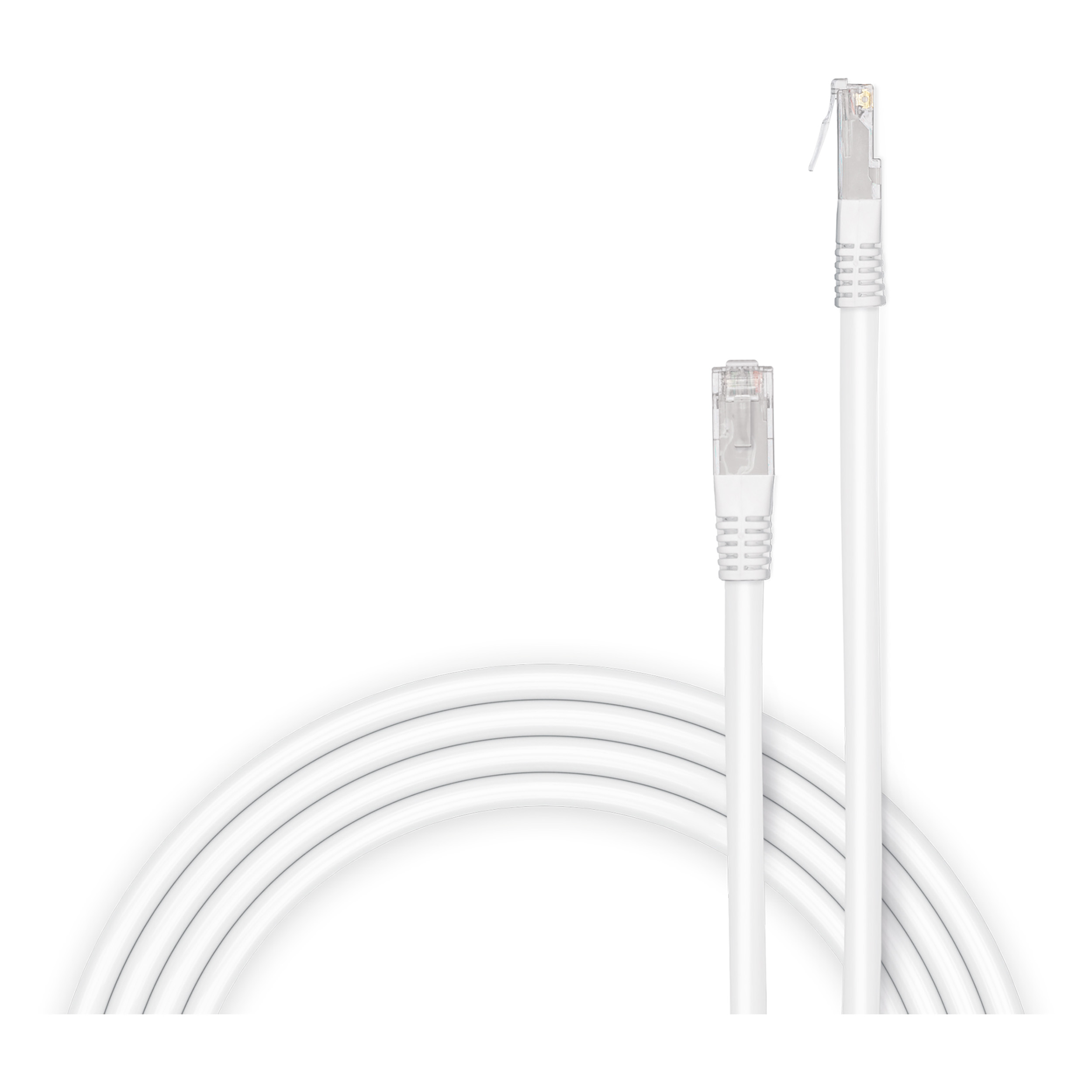 00.138.19 Technetix  UTP kabel CAT6 - 2RJ45 - Ziggo - KPN wit 15 m