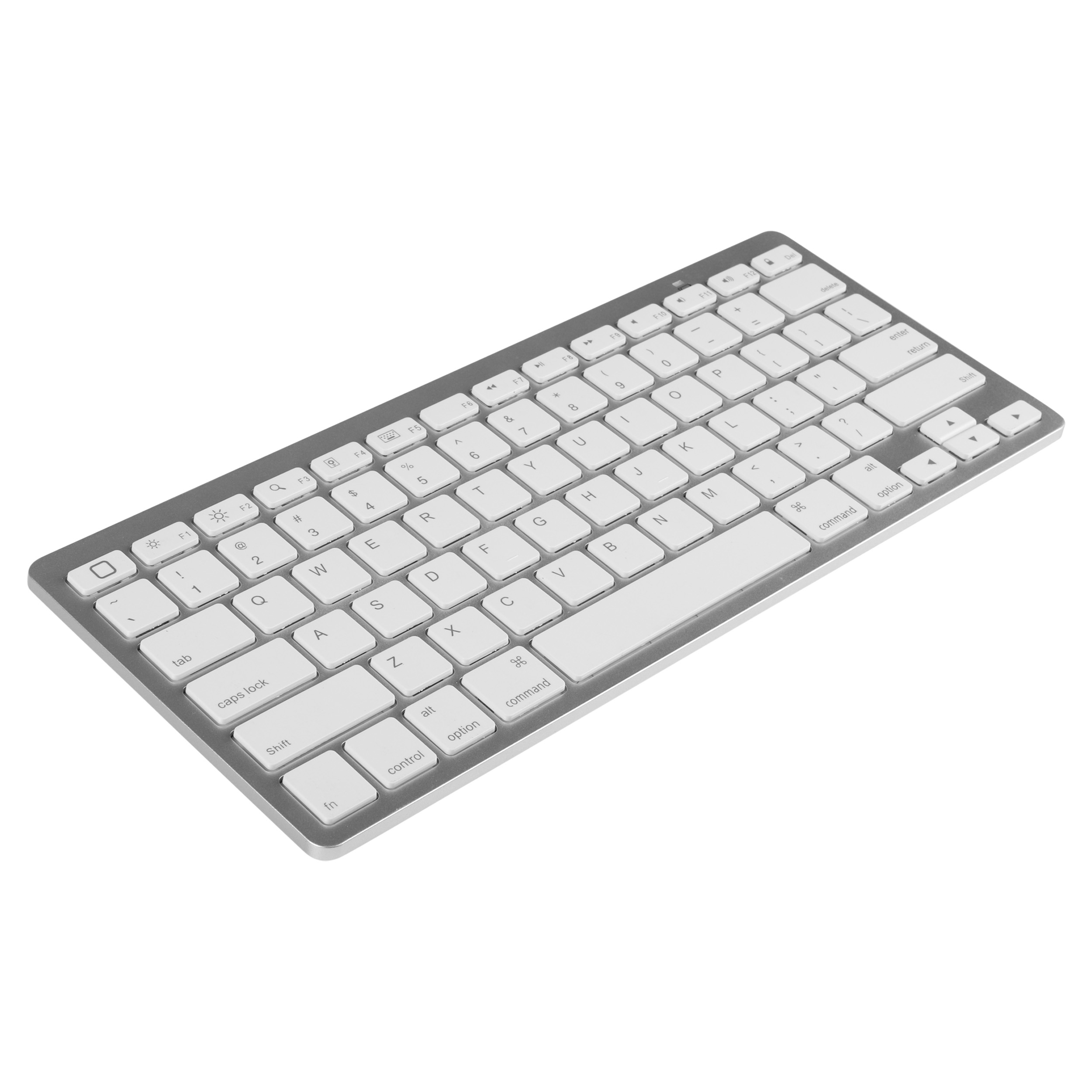 00.141.16 Q-Link  toetsenbord draadloos - querty numpad - 28.7 x 2.1 cm - zilver