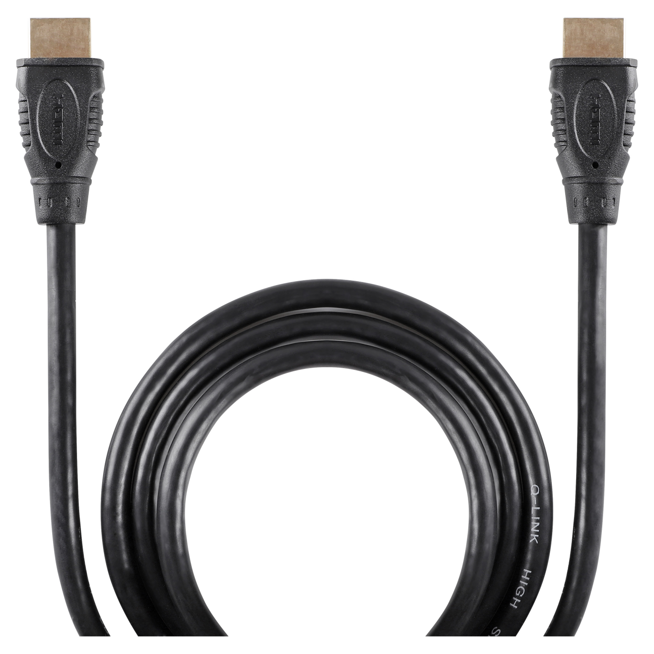 00.141.23 Q-Link  HDMI-kabel  - 1.8 m - zwart