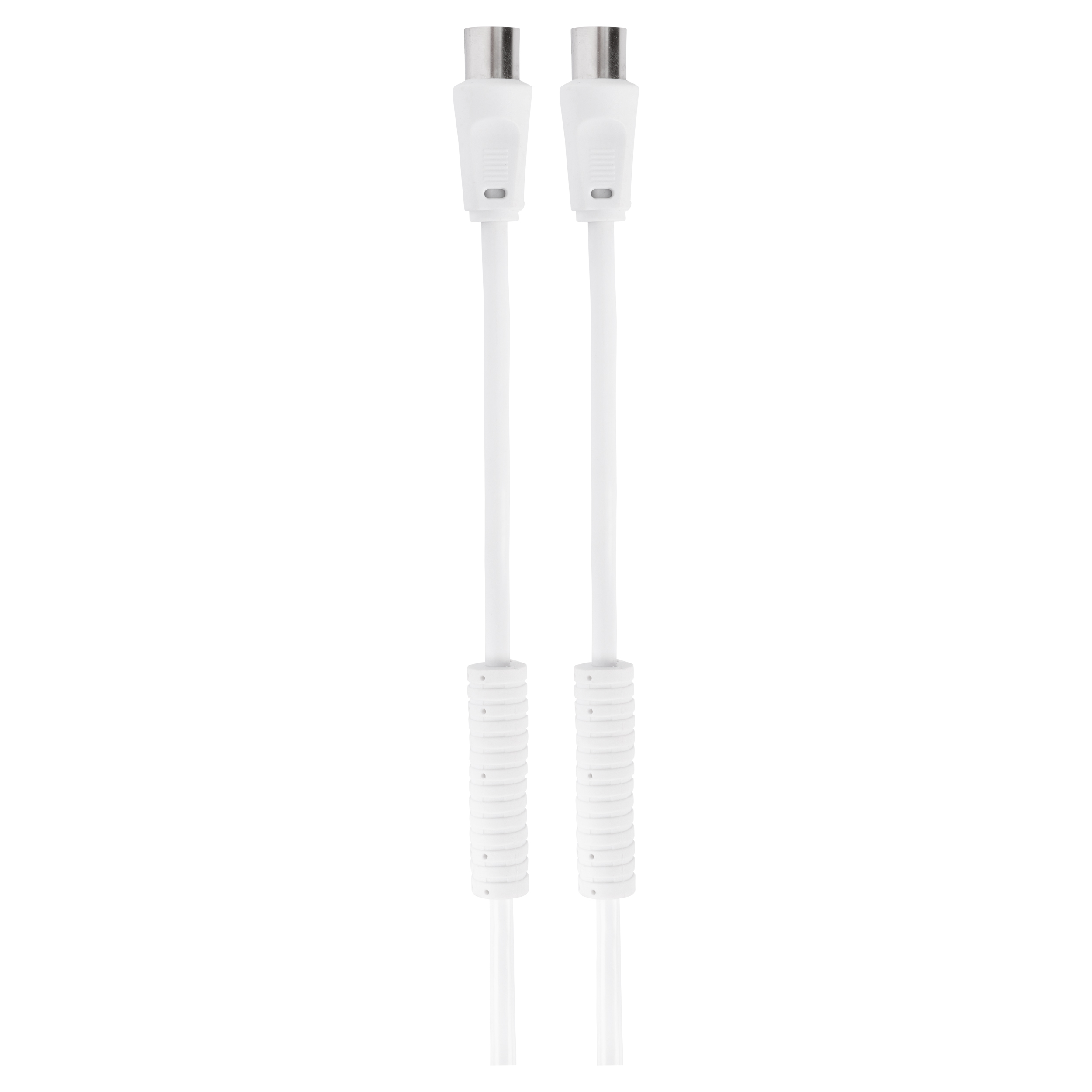 00.150.18 Q-Link  coax kabel 3C2V - HF - stekker recht wit 5 m