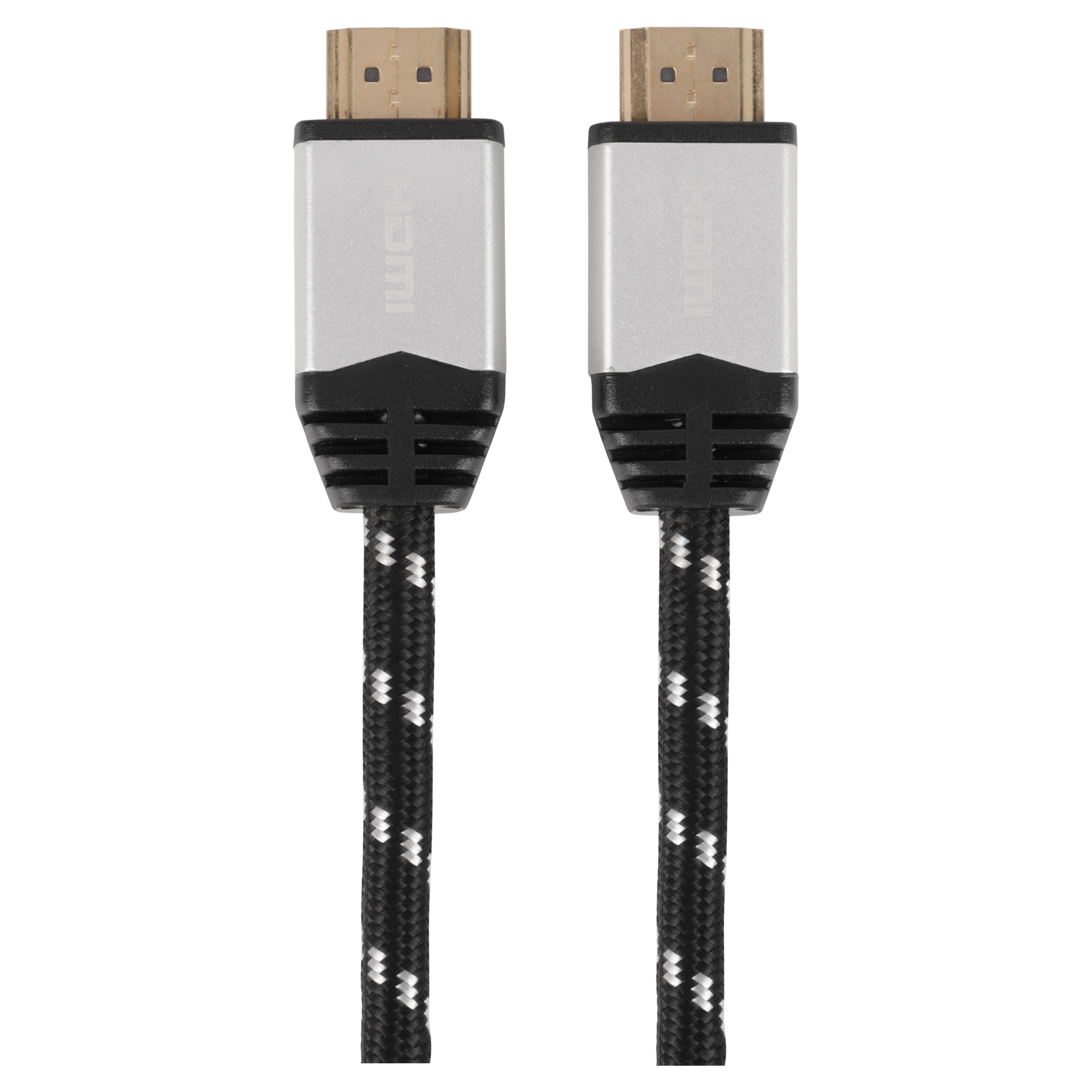 00.151.10 Q-Link  HDMI kabel high speed - 4K/60HZ - textiel zwart 1.5 m