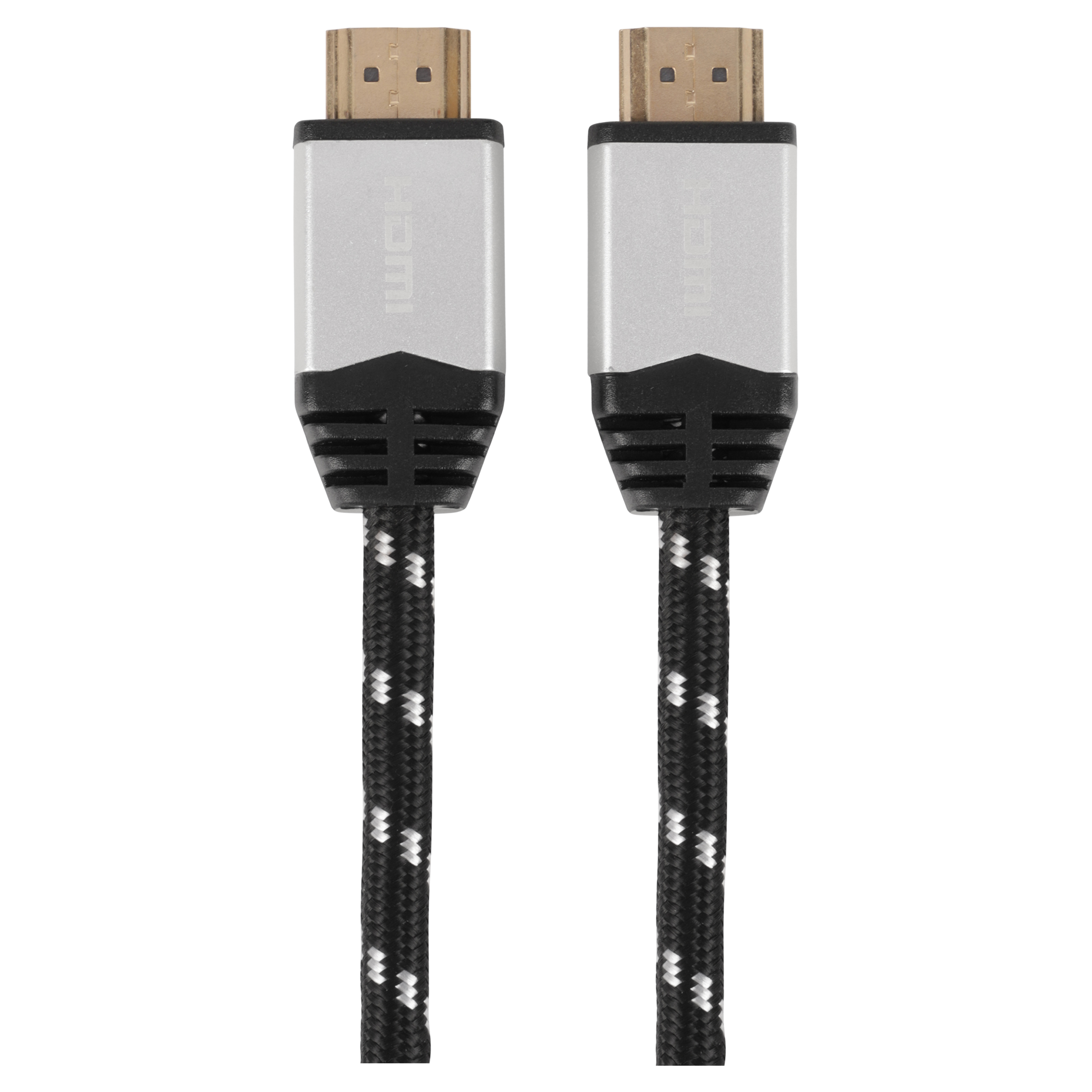 00.151.12 Q-Link  HDMI kabel high speed - 4K/60HZ - textiel zwart 3 m