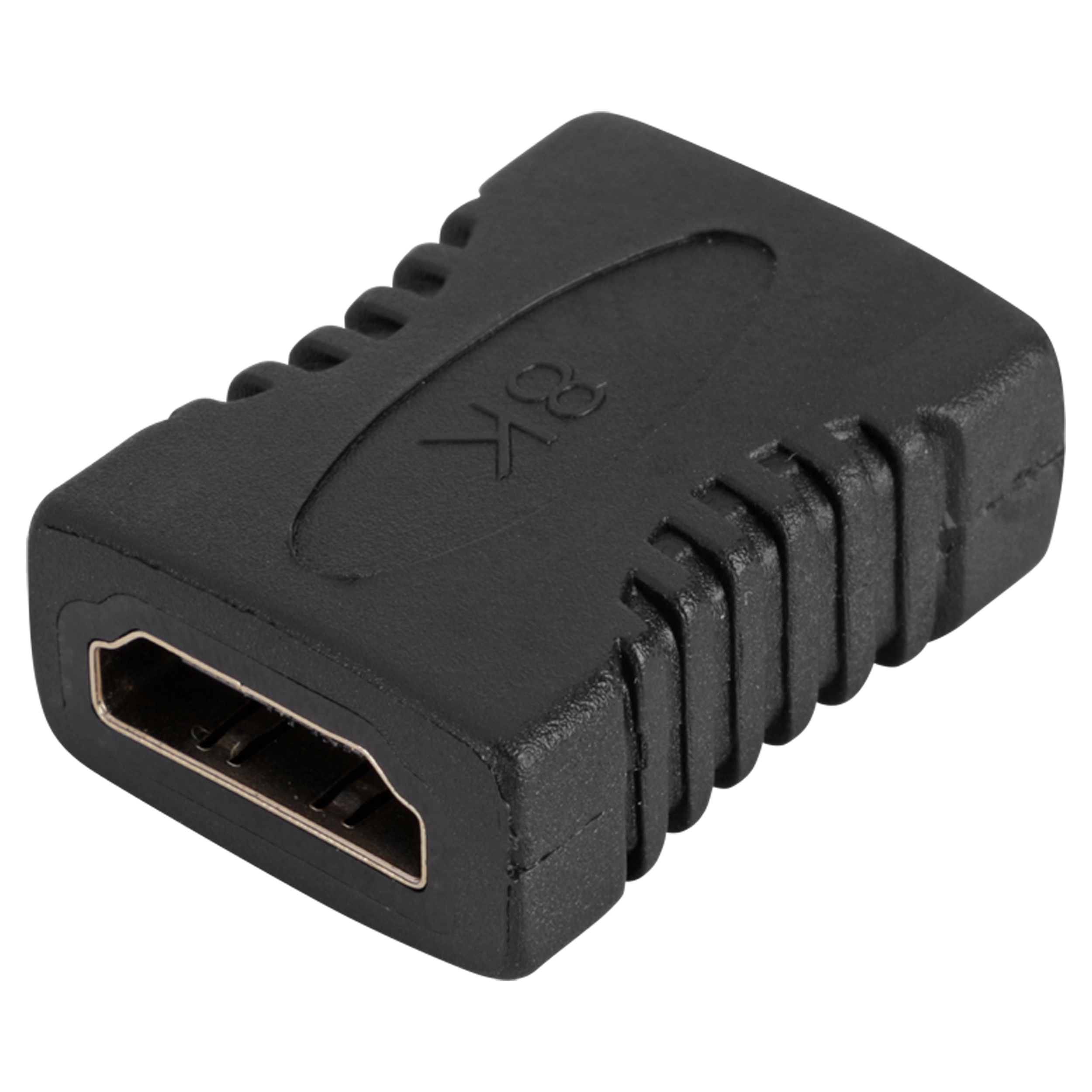00.151.50 Q-Link  HDMI koppelstuk gold plated - recht - female/female zwart 