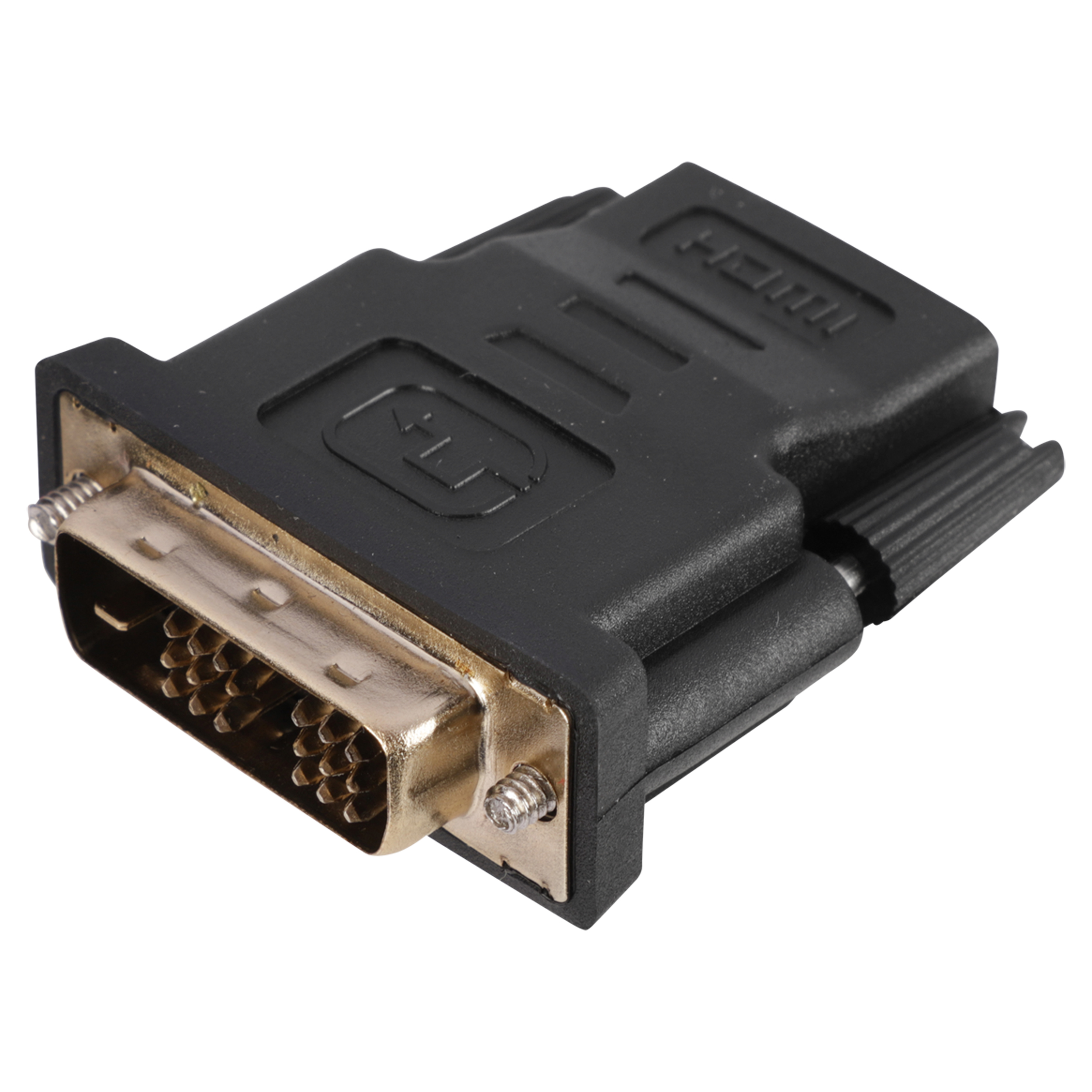 00.151.55 Q-Link  HDMI/DVI adapter male - HDMI female zwart 