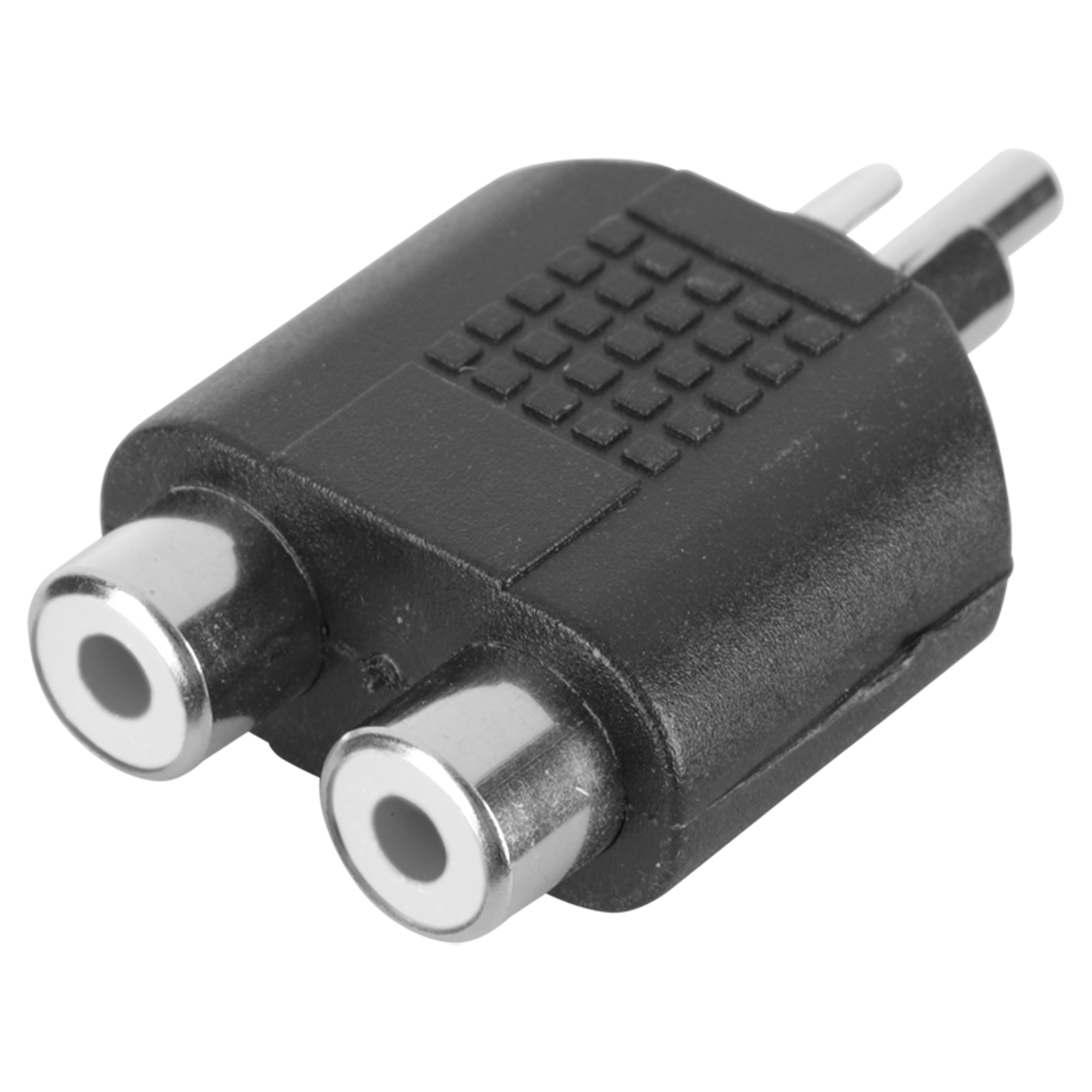 00.151.79 Q-Link  tulp splitter 1 RCA - MA/2 RCA - female zwart 