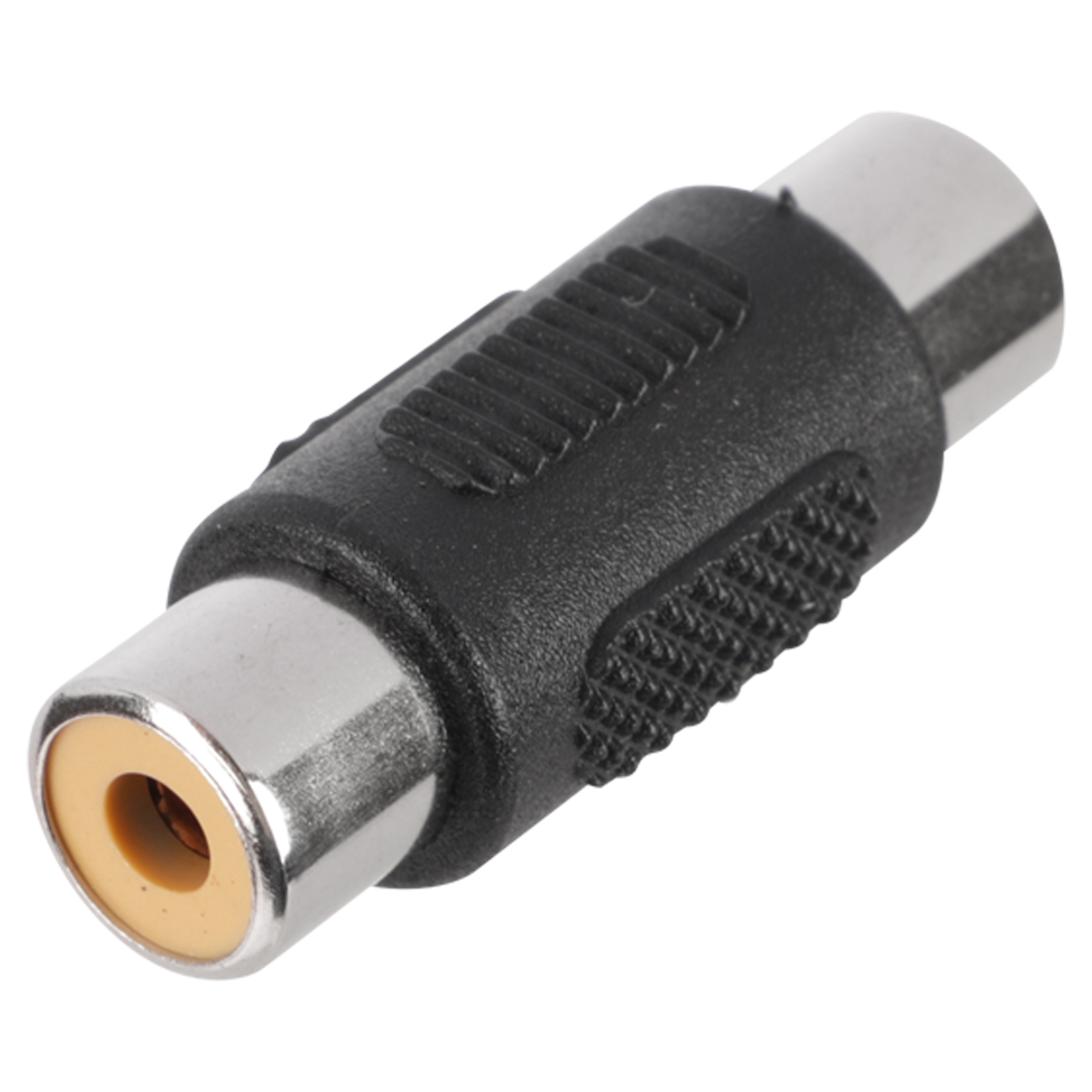 00.151.84 Q-Link  tulp verbinder RCA-RCA - female zwart 