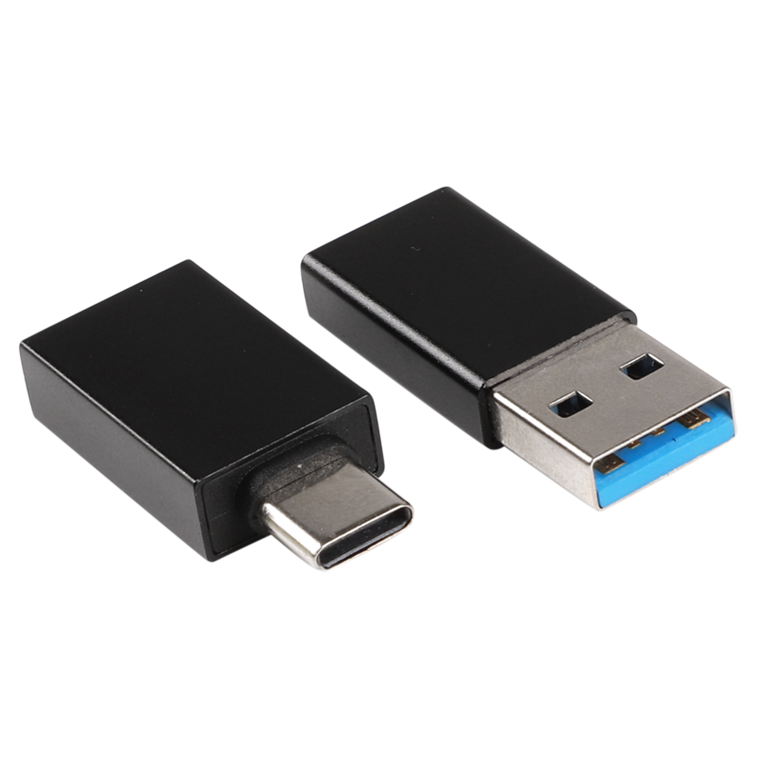 00.152.36 Q-Link  adapter 1 x USB C/A en 1 x USB-A/C 3.0 zwart 