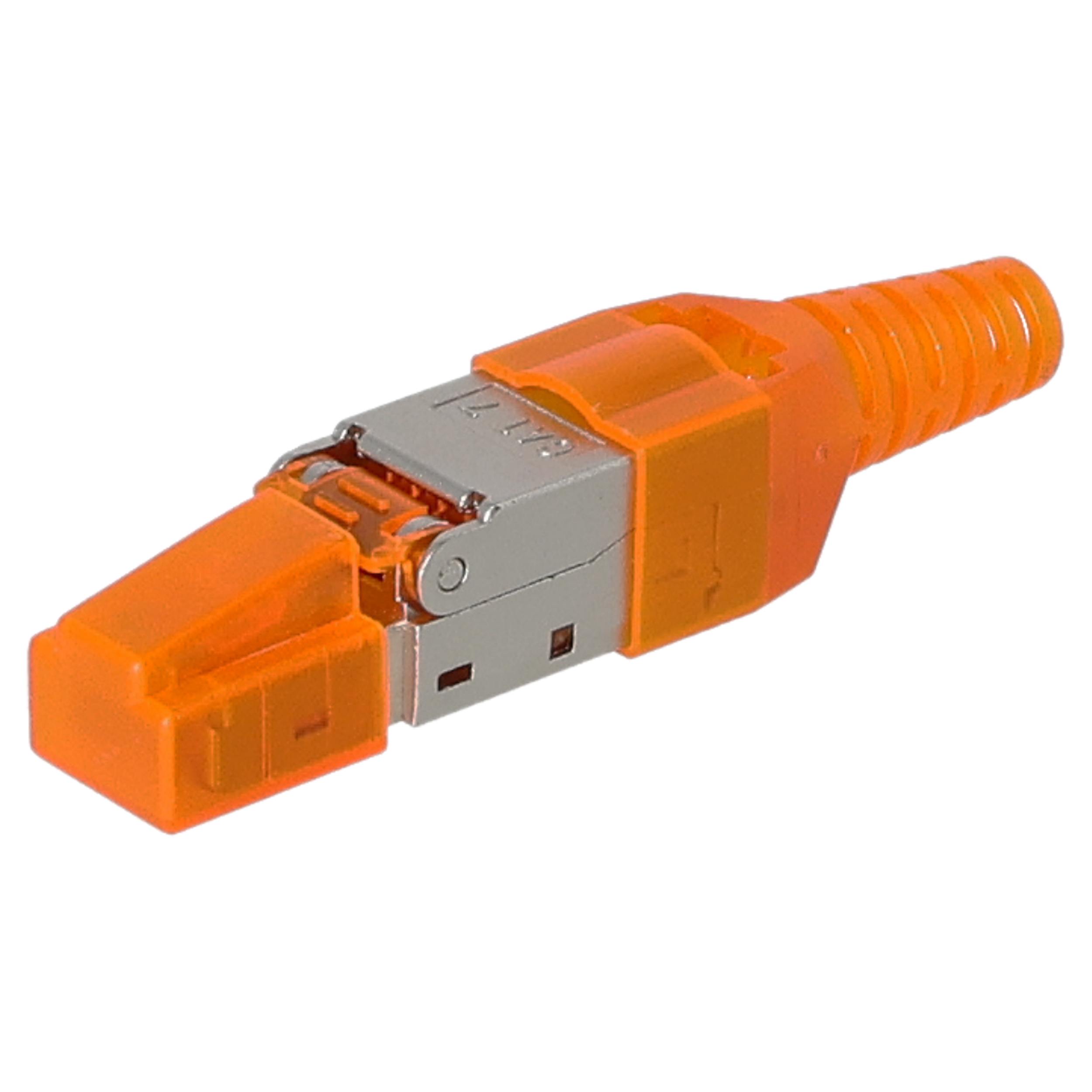 00.152.65 Q-Link  UTP koppelstuk CAT7 - 23AWG - toolless oranje 