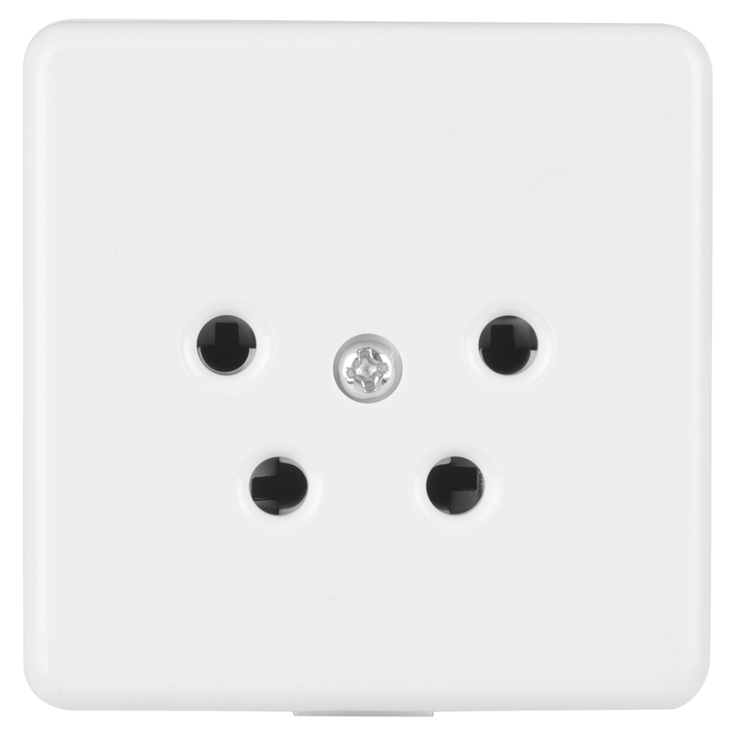 00.153.44 Q-Link  telefoon contactdoos opbouw - modulair - 4-polig wit 