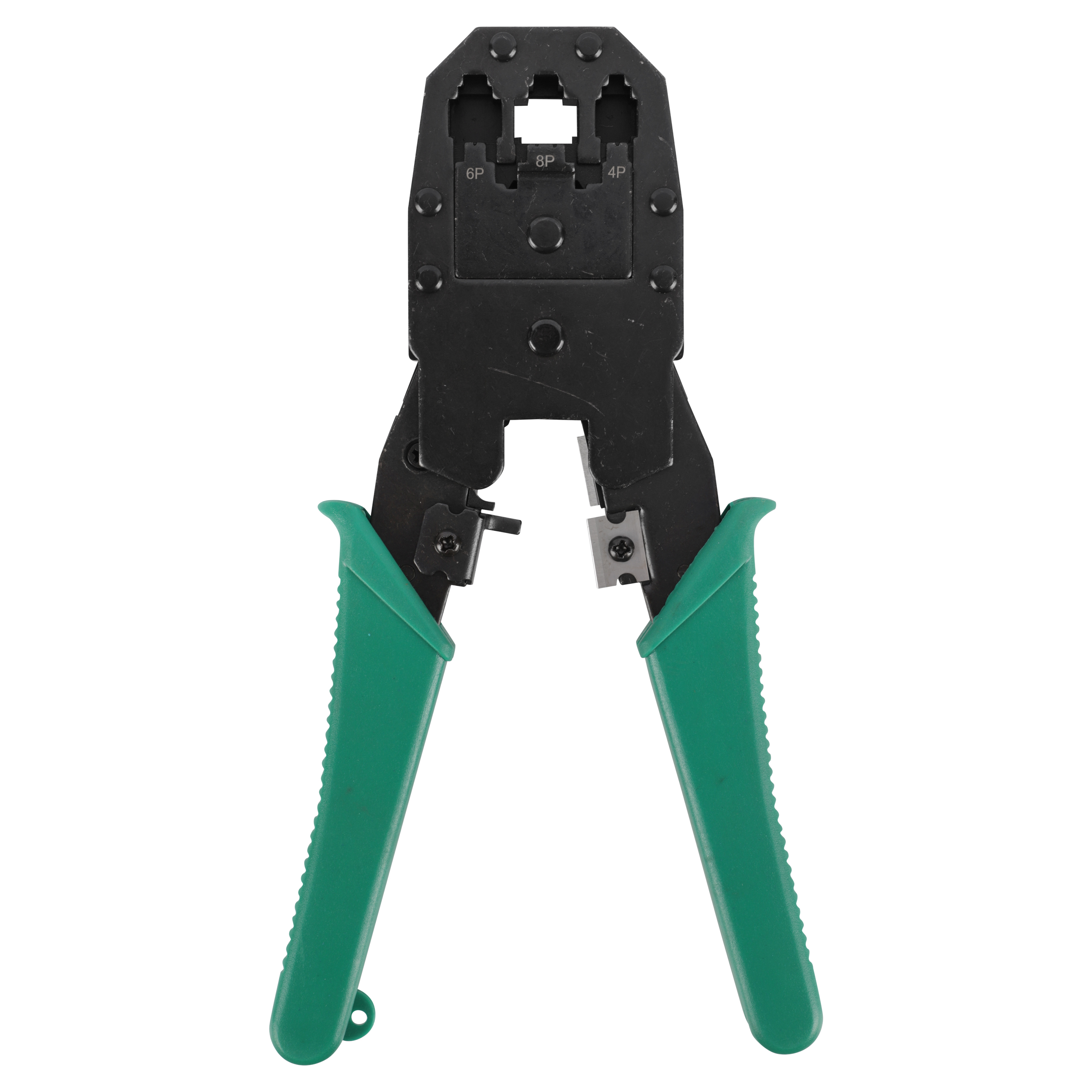 00.153.58 Q-Link  montagetang tbv RJ9/RJ11/RJ45 plug zwart/groen 