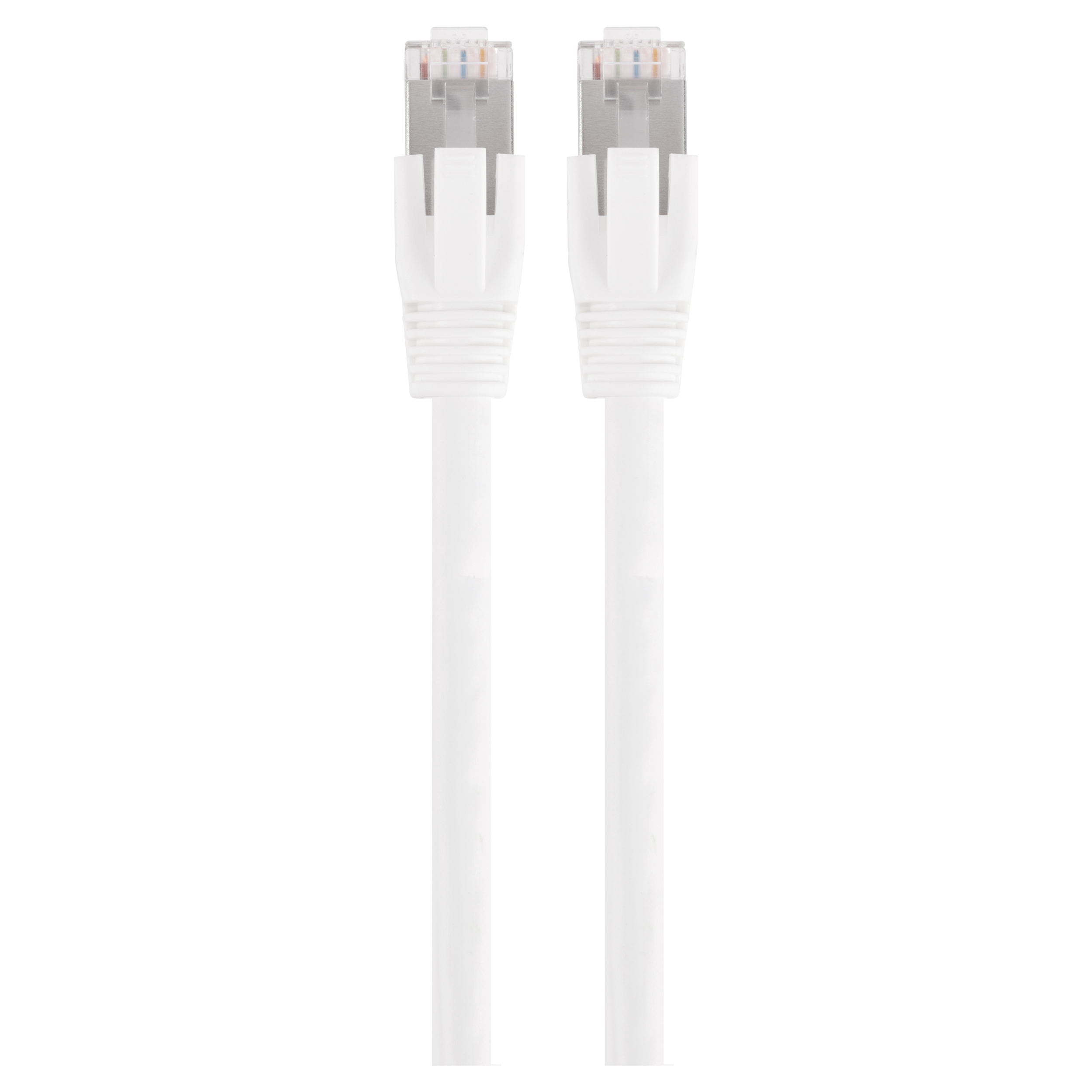 00.153.77 Q-Link  FTP kabel CAT7 - 2RJ45 - KPN keur wit 10 m