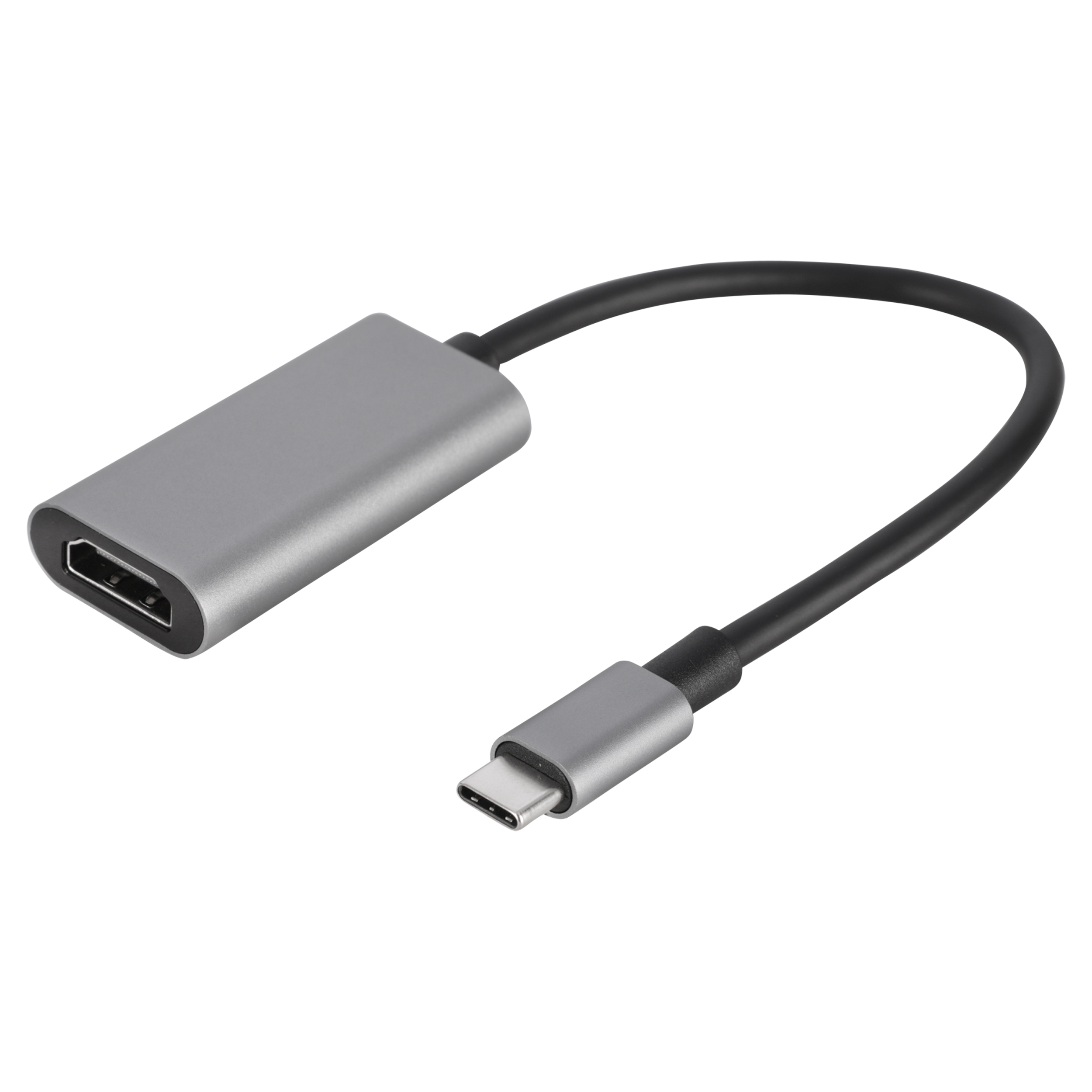 00.153.79 Q-Link  adapter kabel USB-C - male/HDMI - female grijs 19 cm