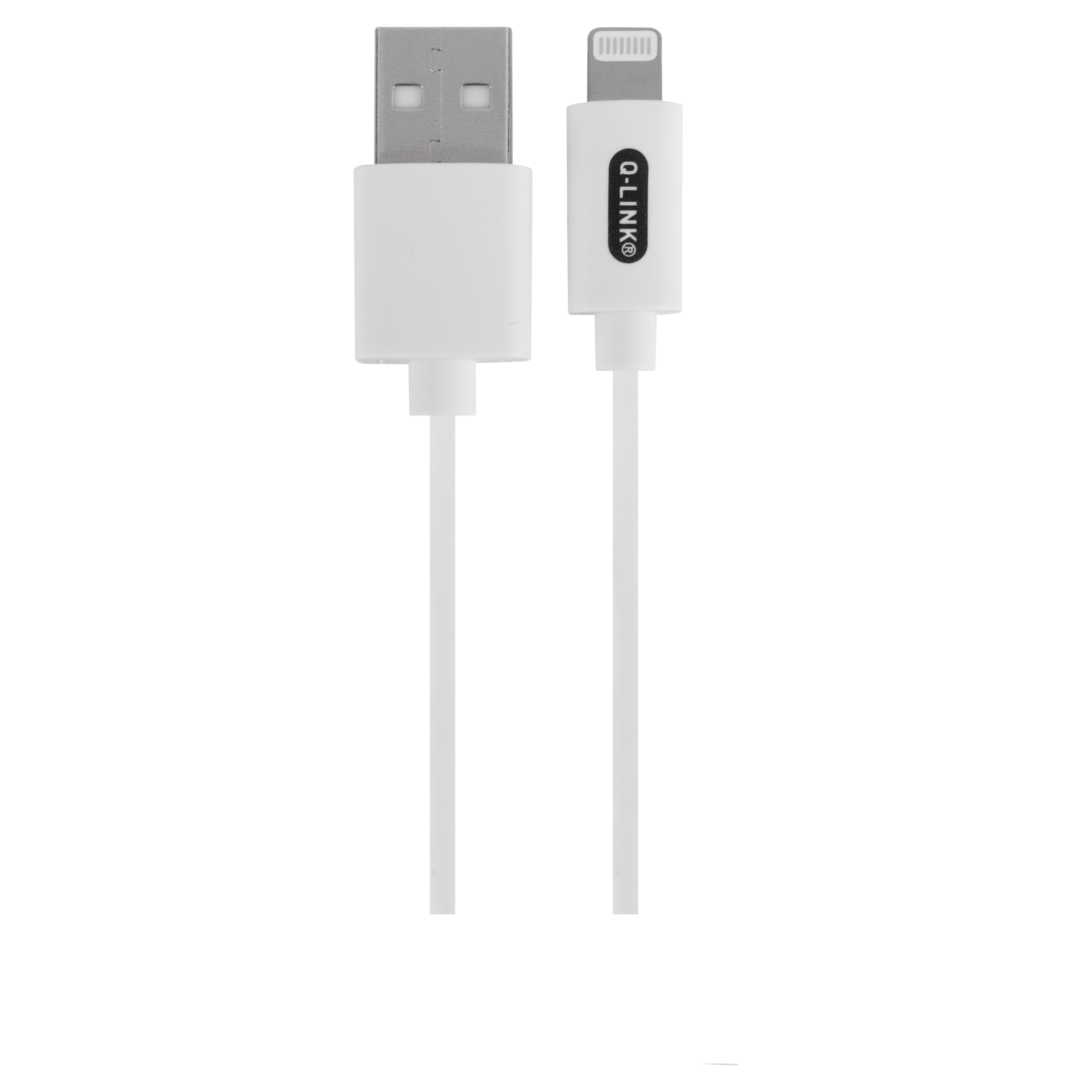 00.154.20 Q-Link  datakabel USB/iPhone - MFI wit 1 m