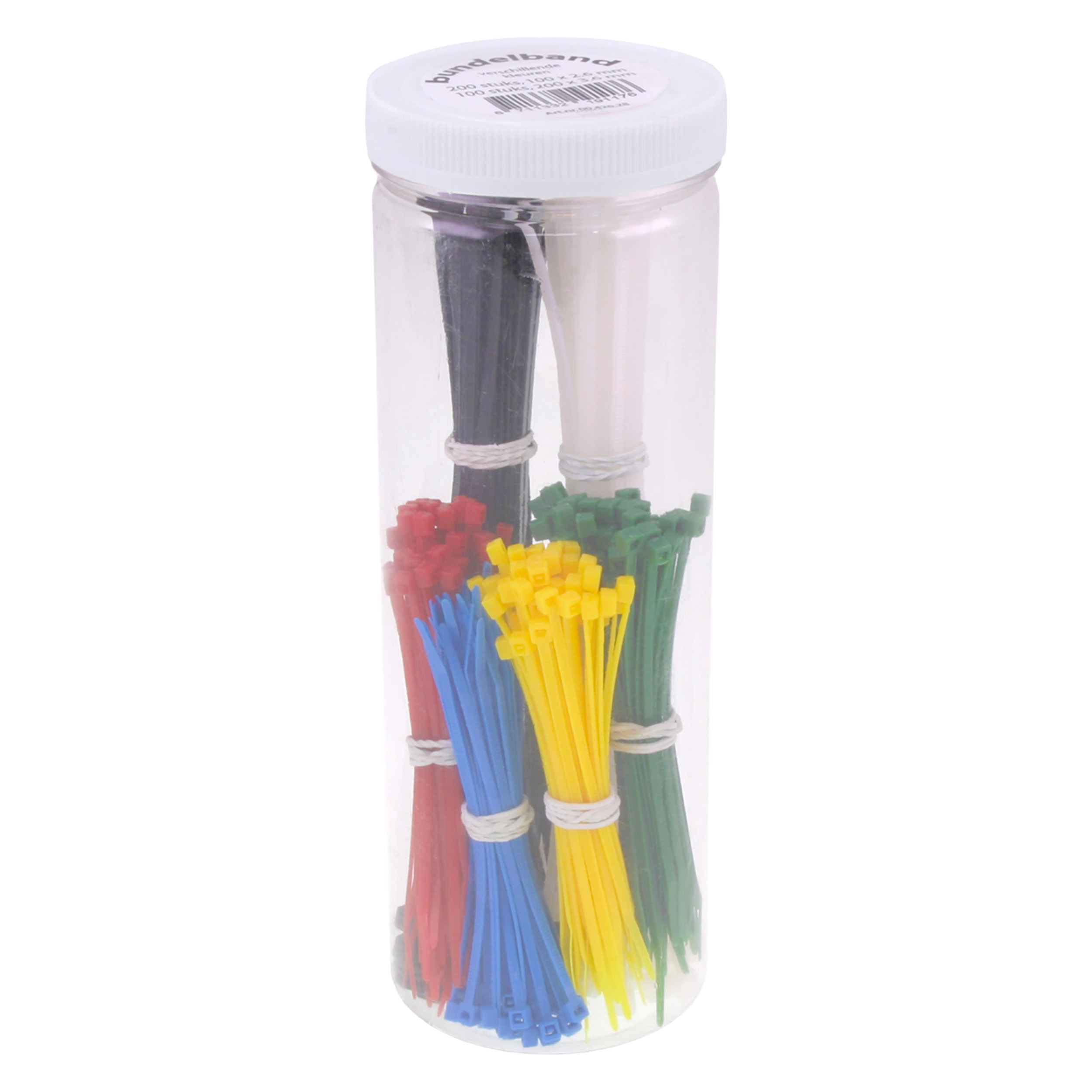00.426.28 Q-Link  bundelband  assorti 100 x 2.5 mm - 200 x 3.6 mm