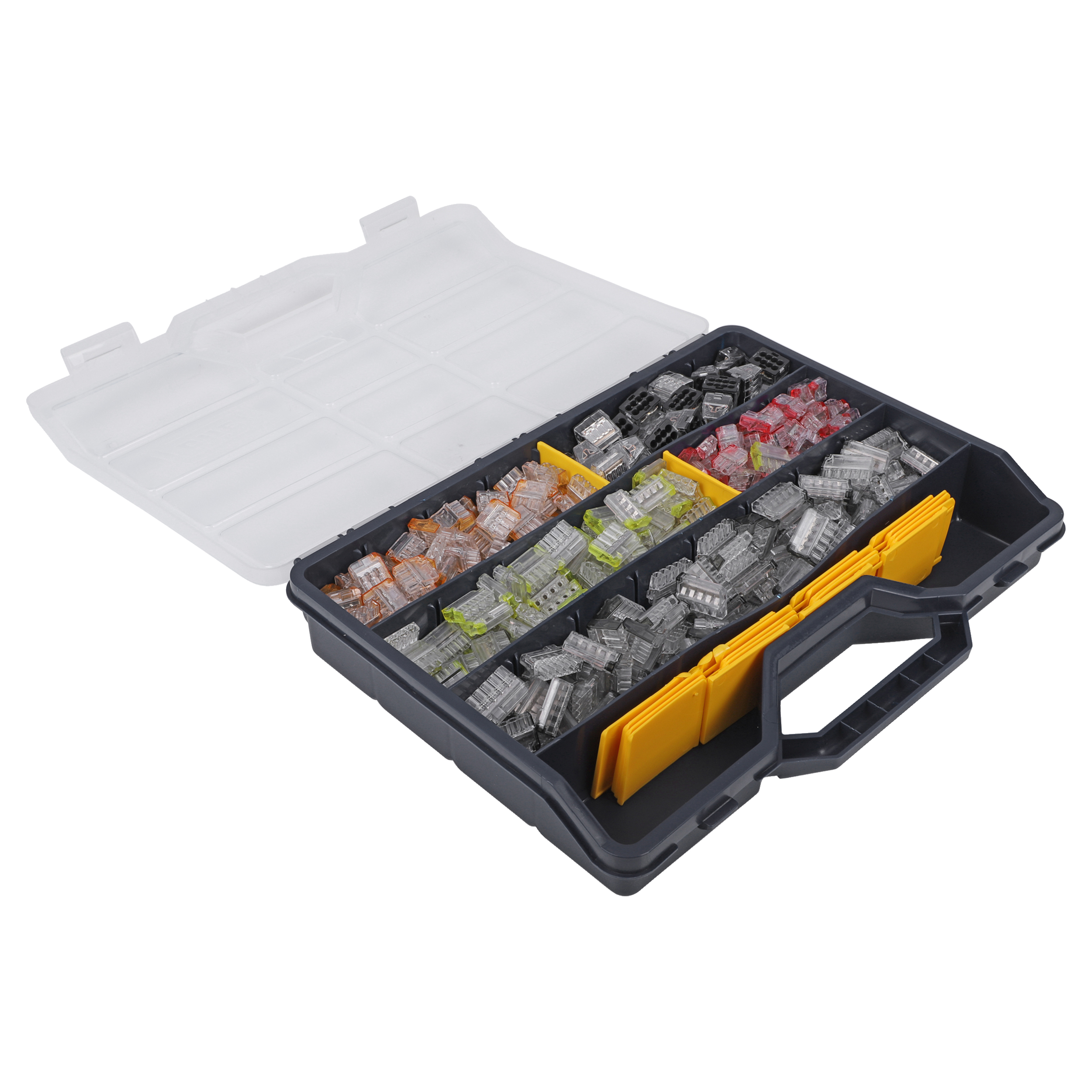 00.530.98 Q-Link  lasklem assortiment box - 450-delig - steekklem  