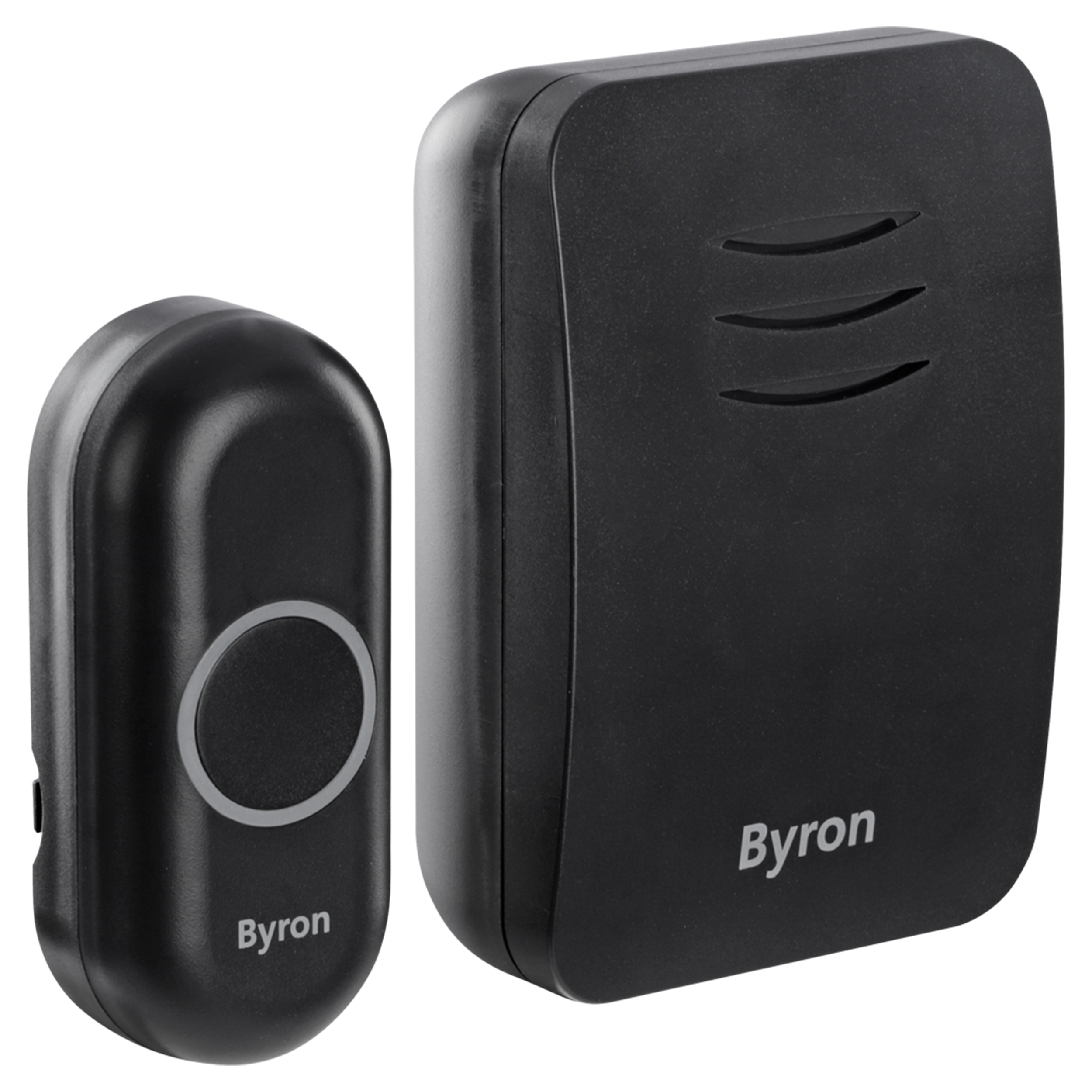 00.641.18 Byron  gong type DBY21131 - portable - draadloos - 100 m - zwart