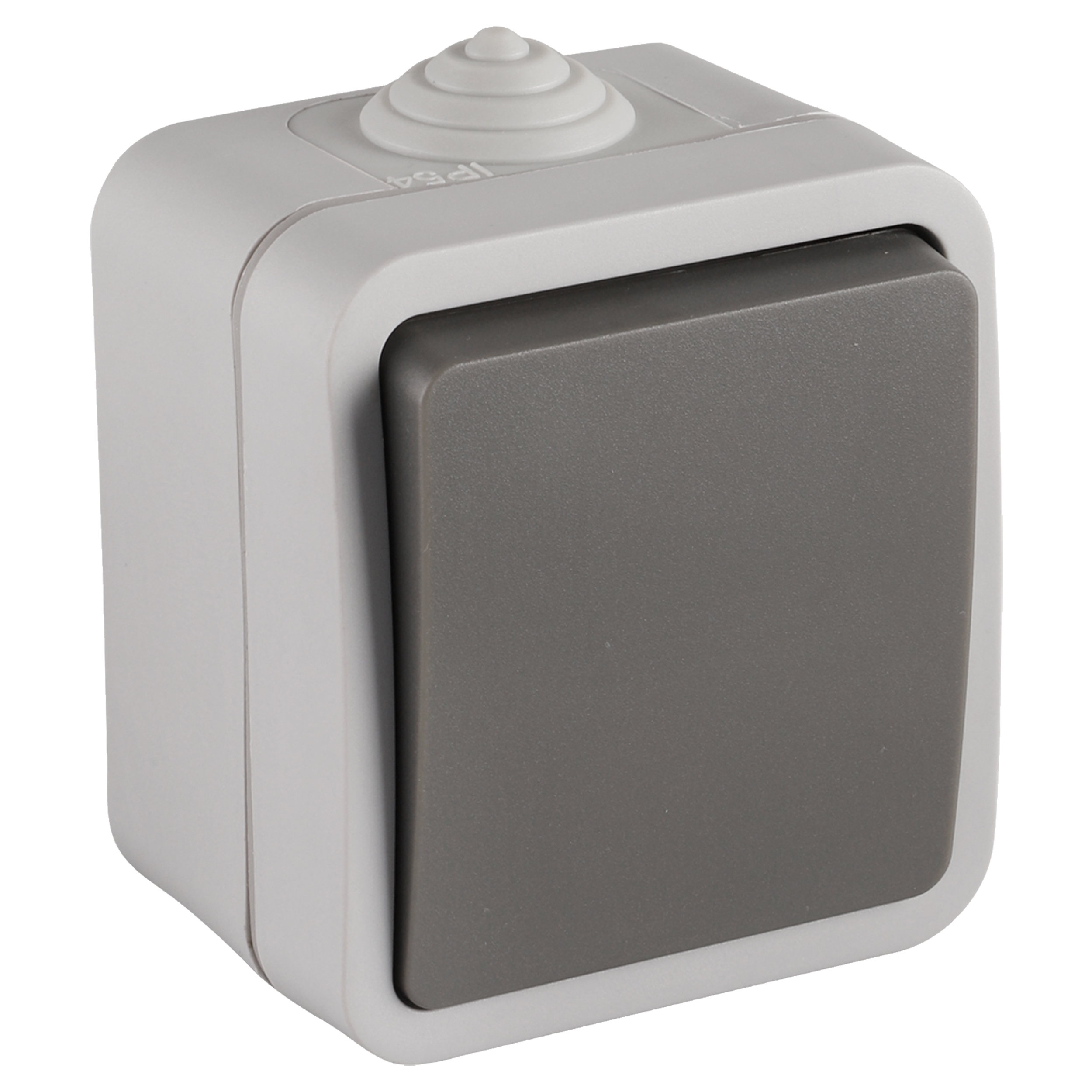 00.944.01 Q-Link  schakelaar opbouw - wissel - spatwaterdicht IP54 grijs 