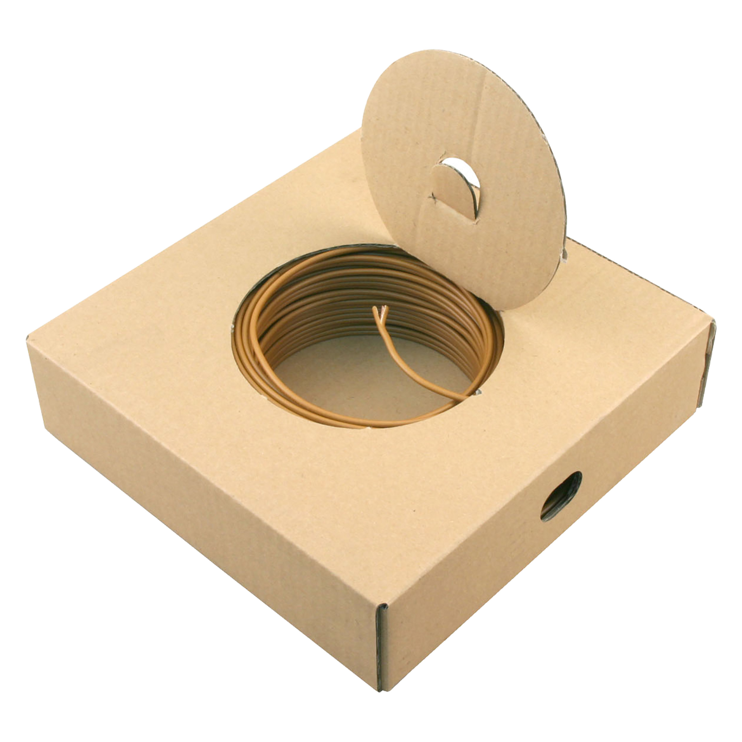 01.265.02   installatiedraad  bruin 2.5 mm², 100 m