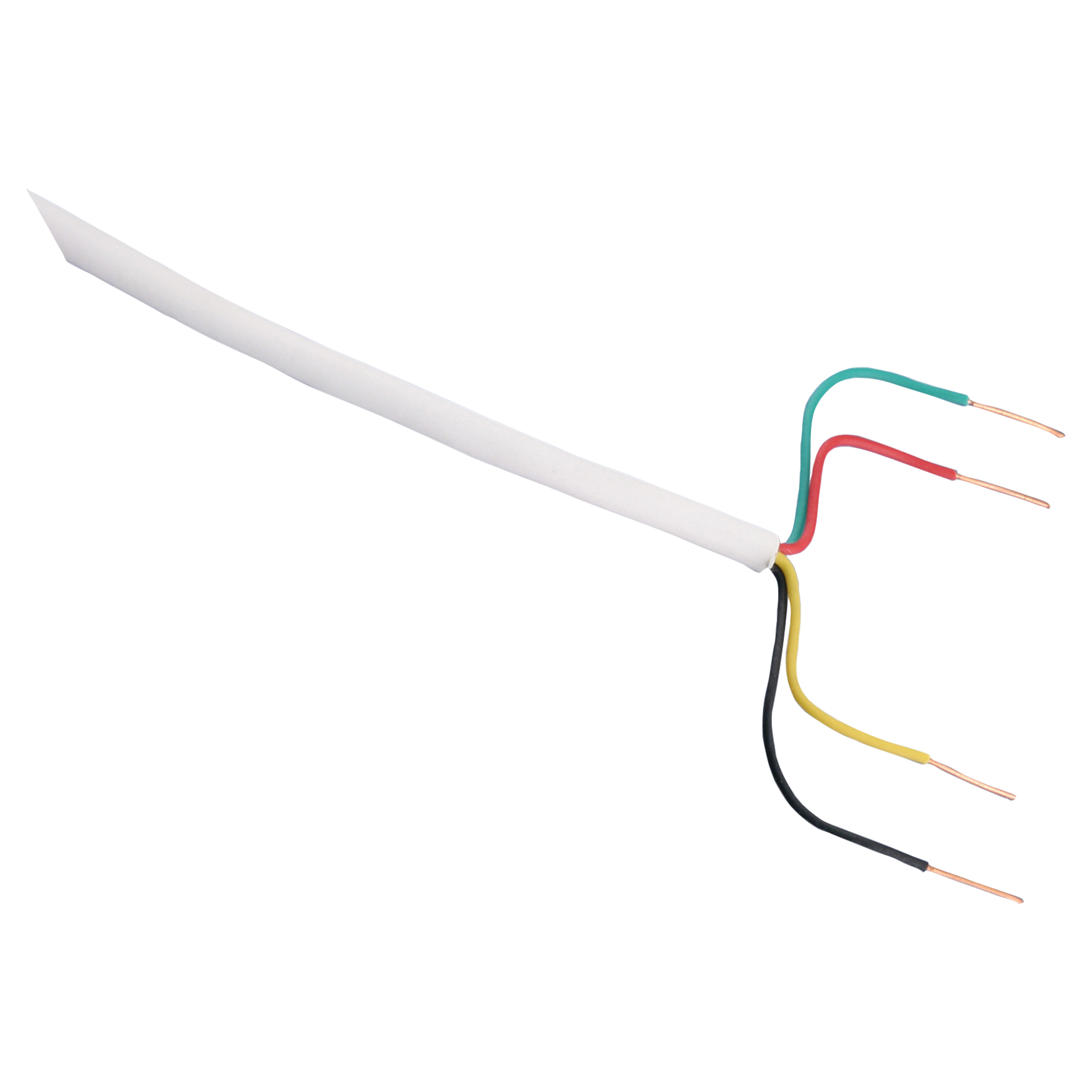 01.265.78   telefoonkabel 100 m wit 4 x 0.5 mm²