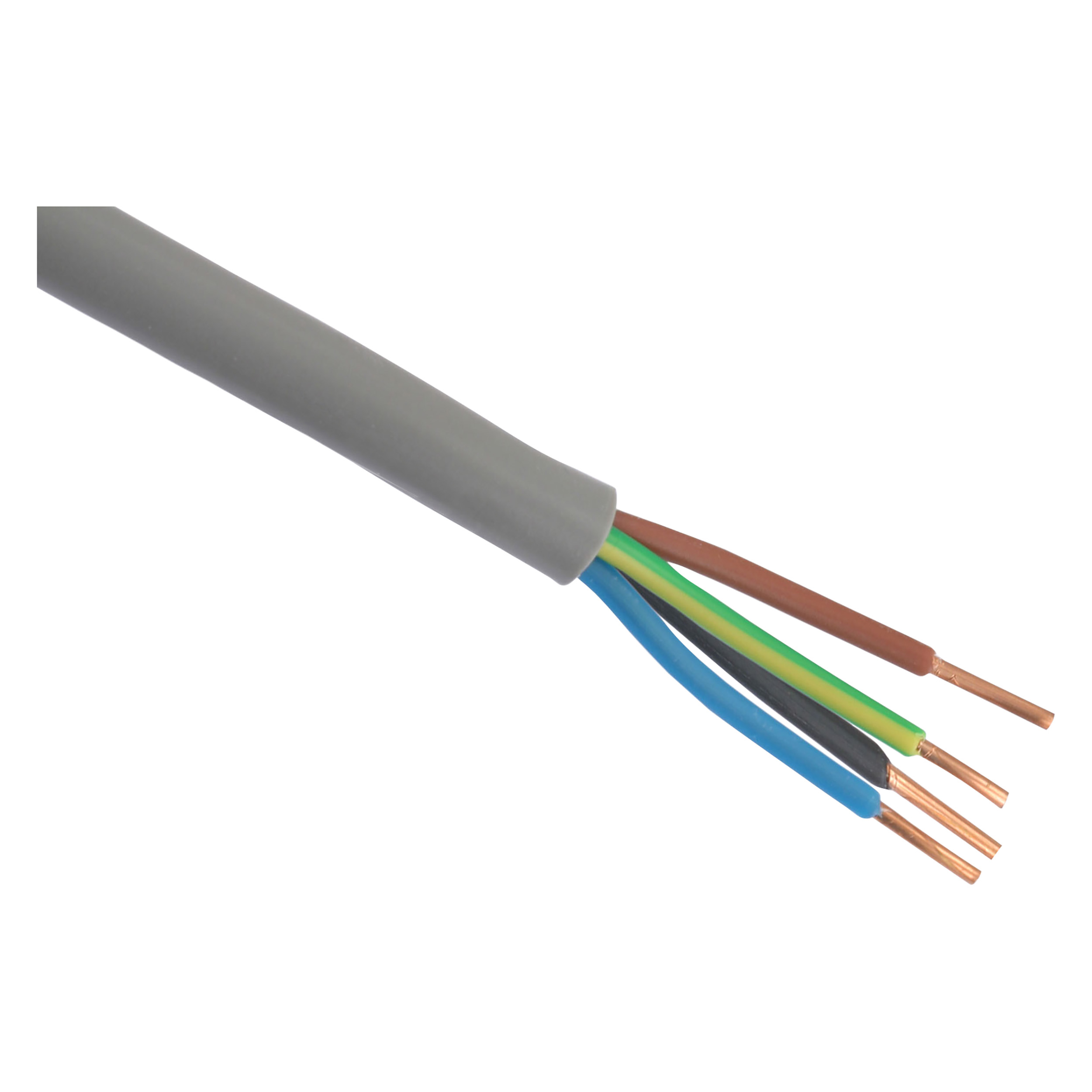 01.266.48   buitenkabel YMVK - DCA grijs 4 x 2.5 mm², 25 m