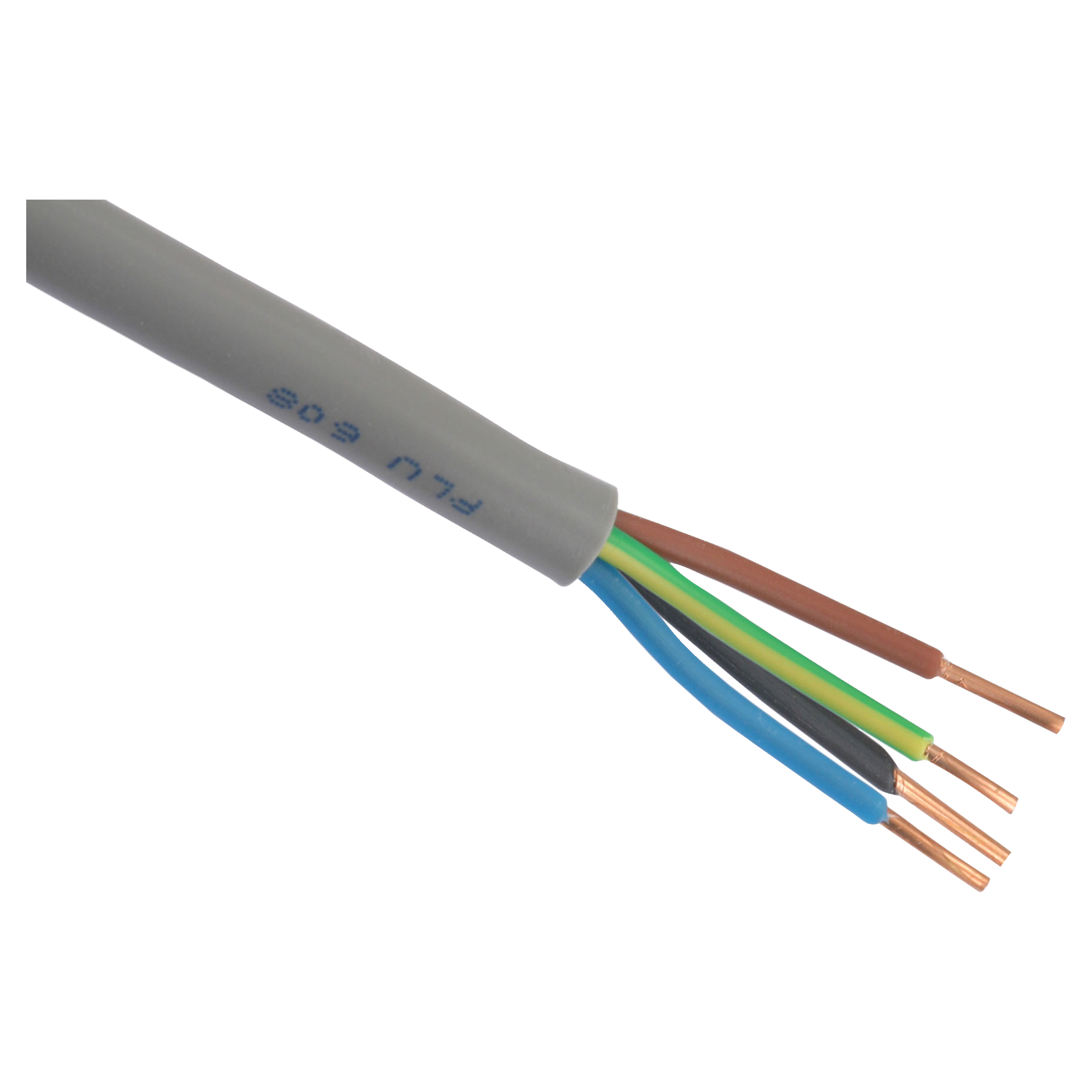 01.266.67   buitenkabel XMVK grijs 4 x 2.5 mm², 250 m