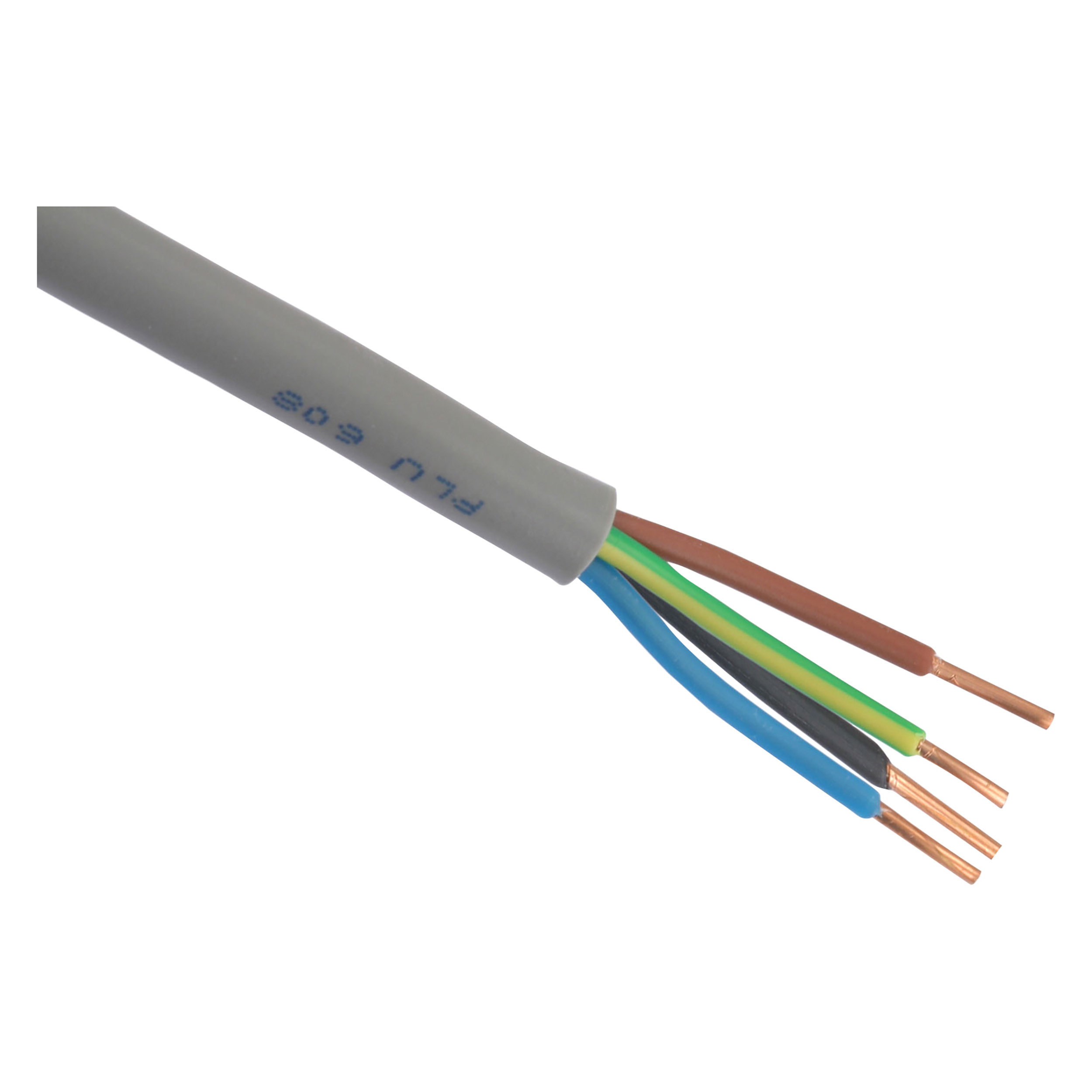 01.268.15   buitenkabel XMVK grijs 4 x 2.5 mm², 50 m