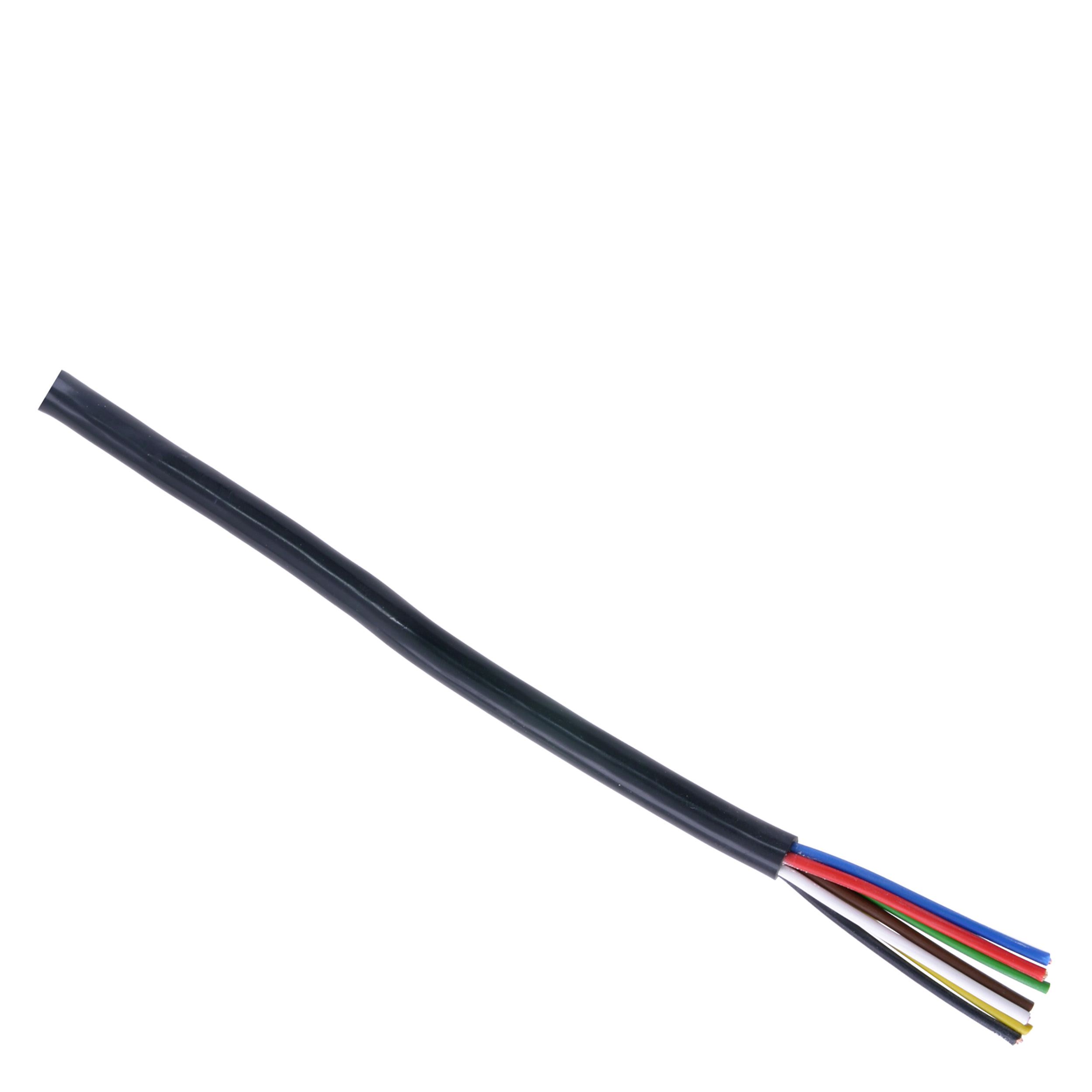 01.269.14   autokabel 50 m (verkoop per meter) zwart 7 x 1.5 mm², 50 m