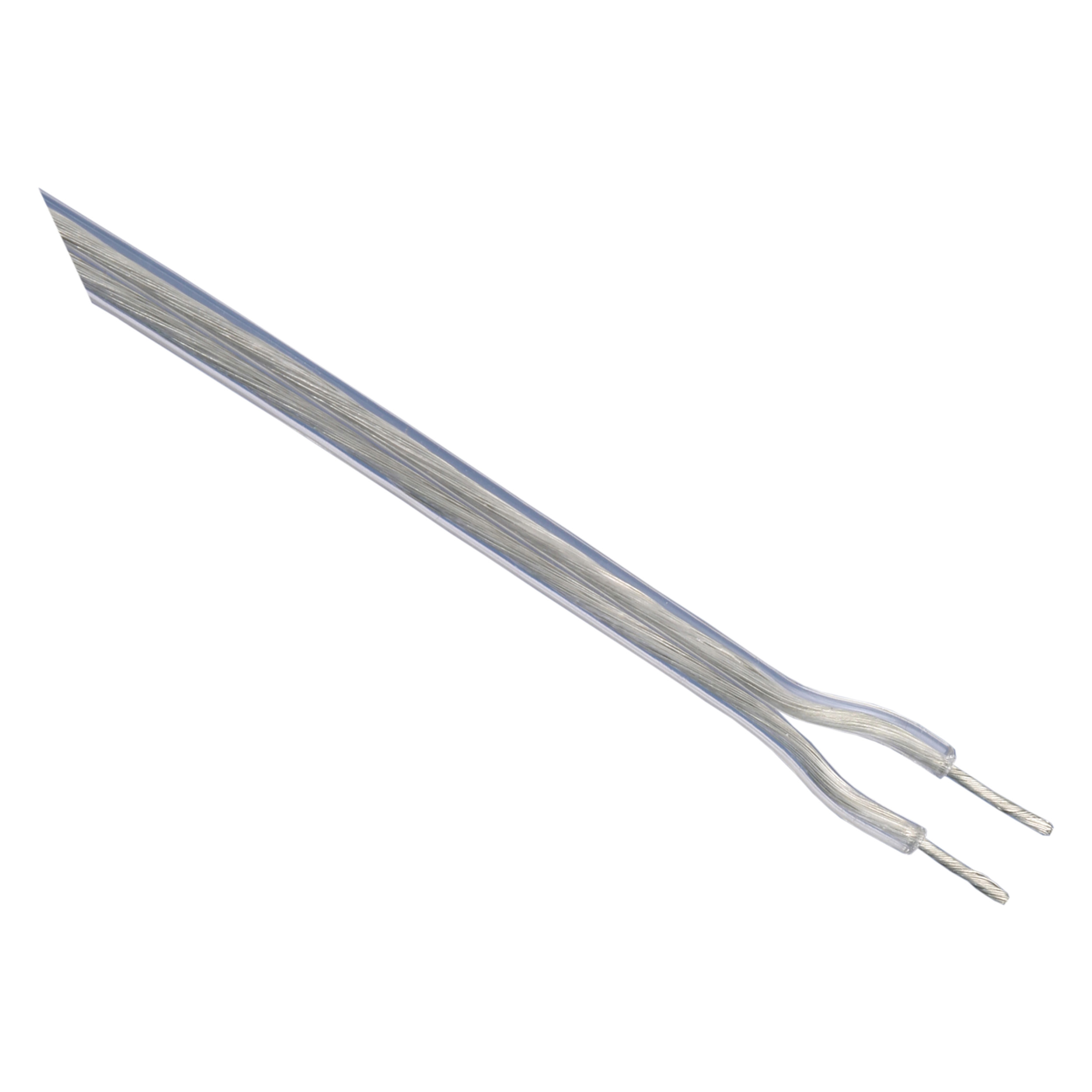 01.271.08 Q-Link  tweelingsnoer 175 m (verkoop per meter) - zwakstroom tot 42 volt koper 2 x 0.75 mm²