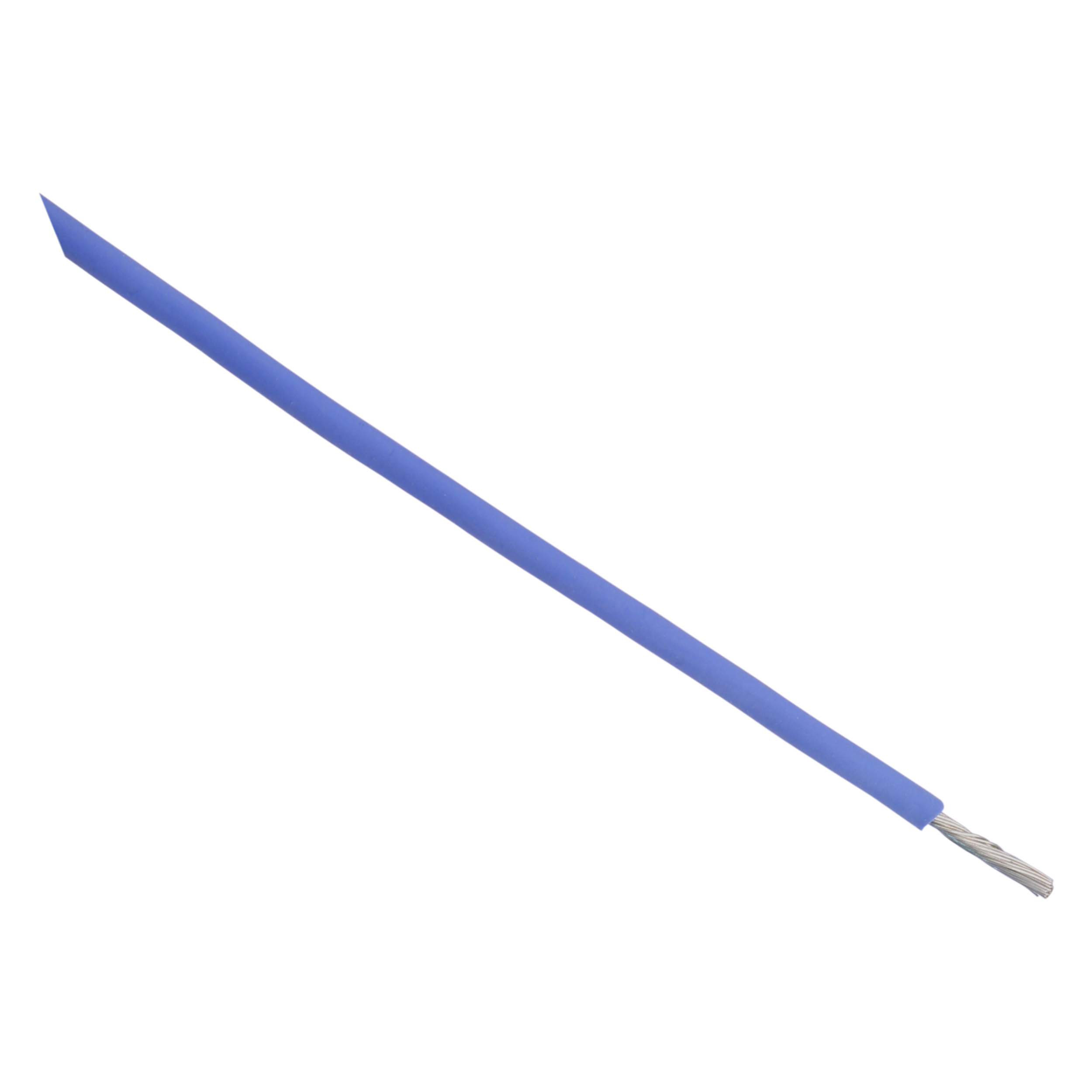 01.271.48 Q-Link  montagedraad 250 m (verkoop per meter) - hittebestendig tot 180 graden blauw 1.5 mm²
