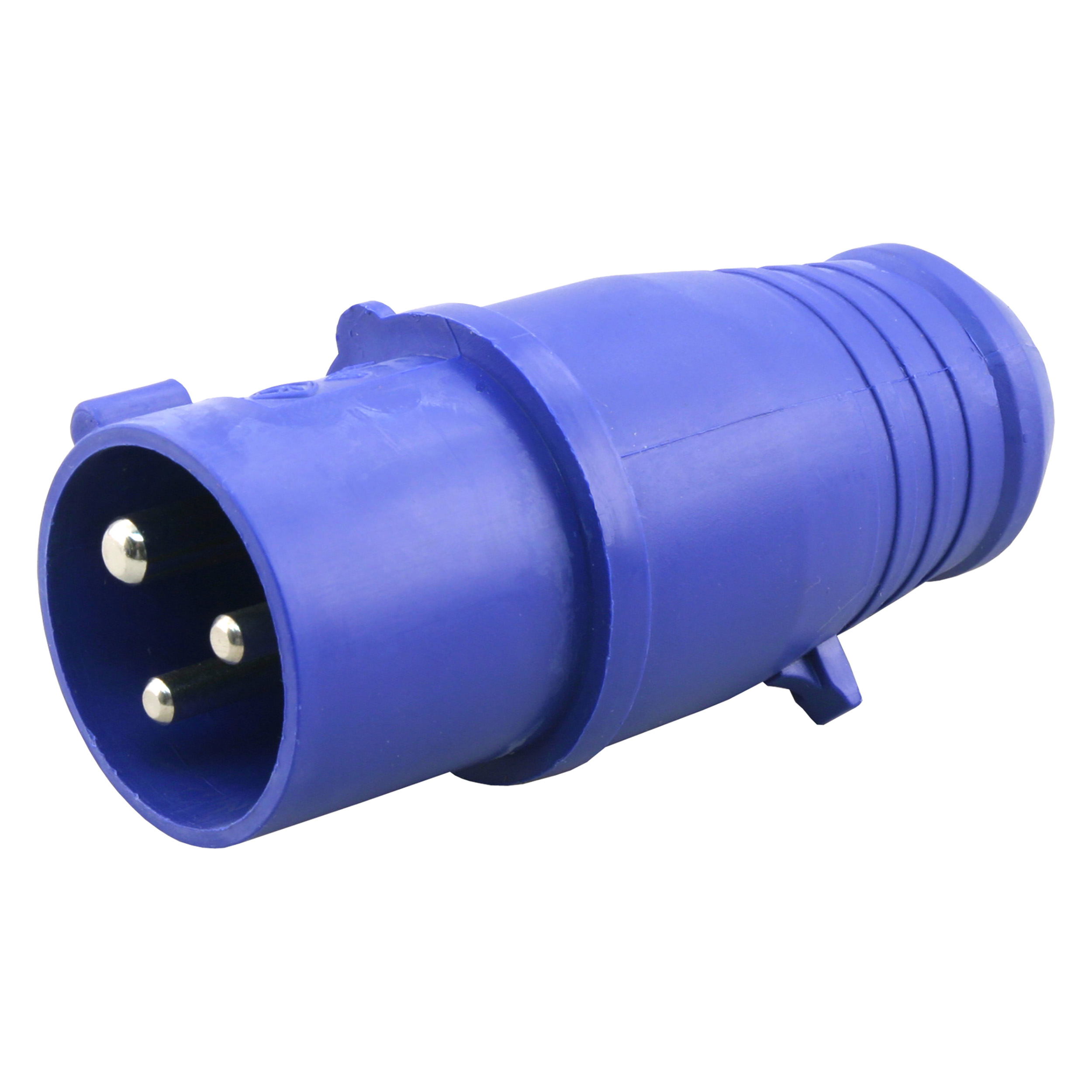 01.371.98 Q-Link  stekker camping - 2-polig + aarde - 16A blauw 
