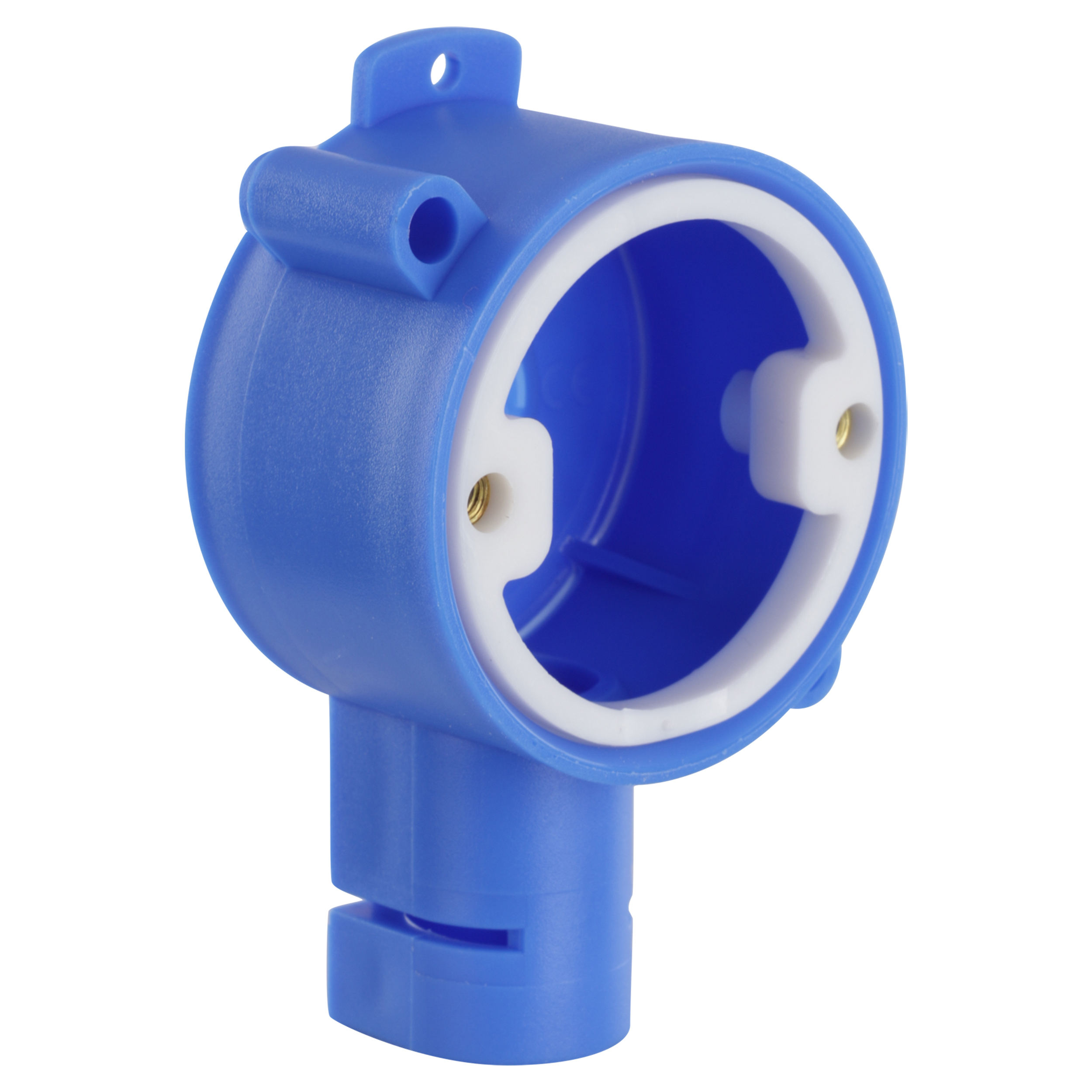 01.377.01 Haf  inbouwdoos klein blauw Ø50 mm