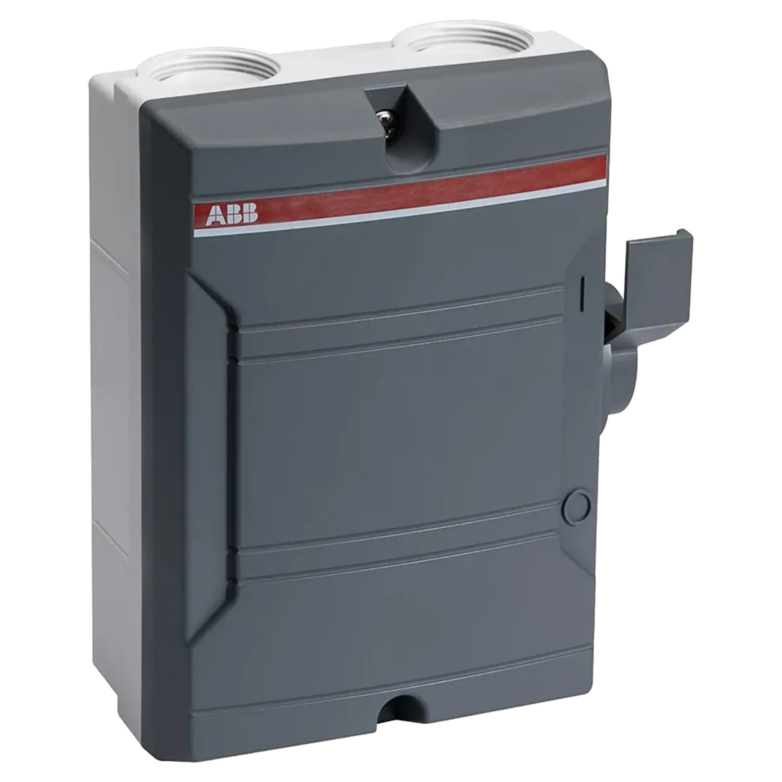 01.377.72 ABB  werkschakelaar 4P - 25A (AC-22A 500V) - kabelinvoer 2 x M25 grijs 
