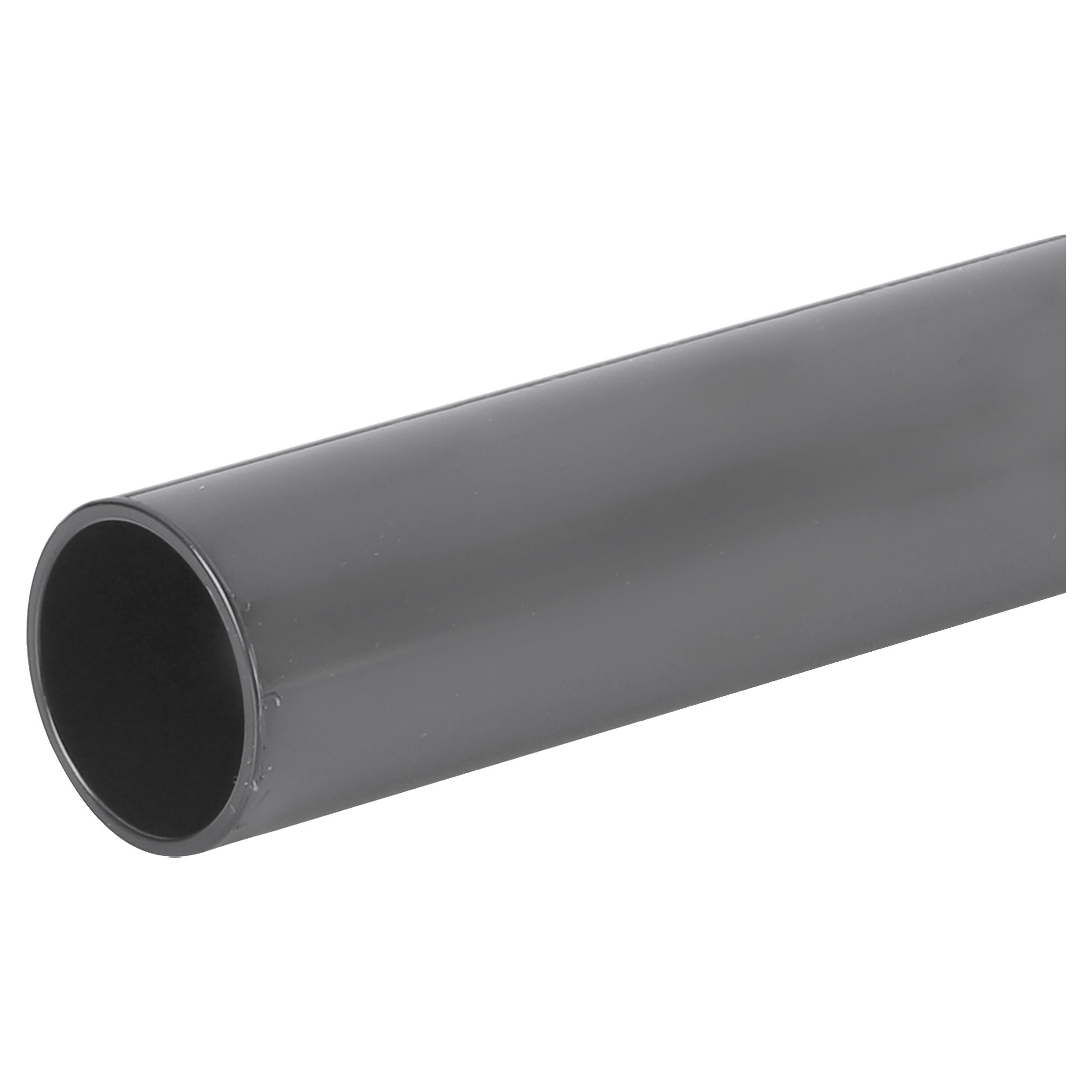 01.473.02 Pipelife  installatiebuis verhoogd slagvast - low friction - PVC grijs Ø5/8 - 4 m