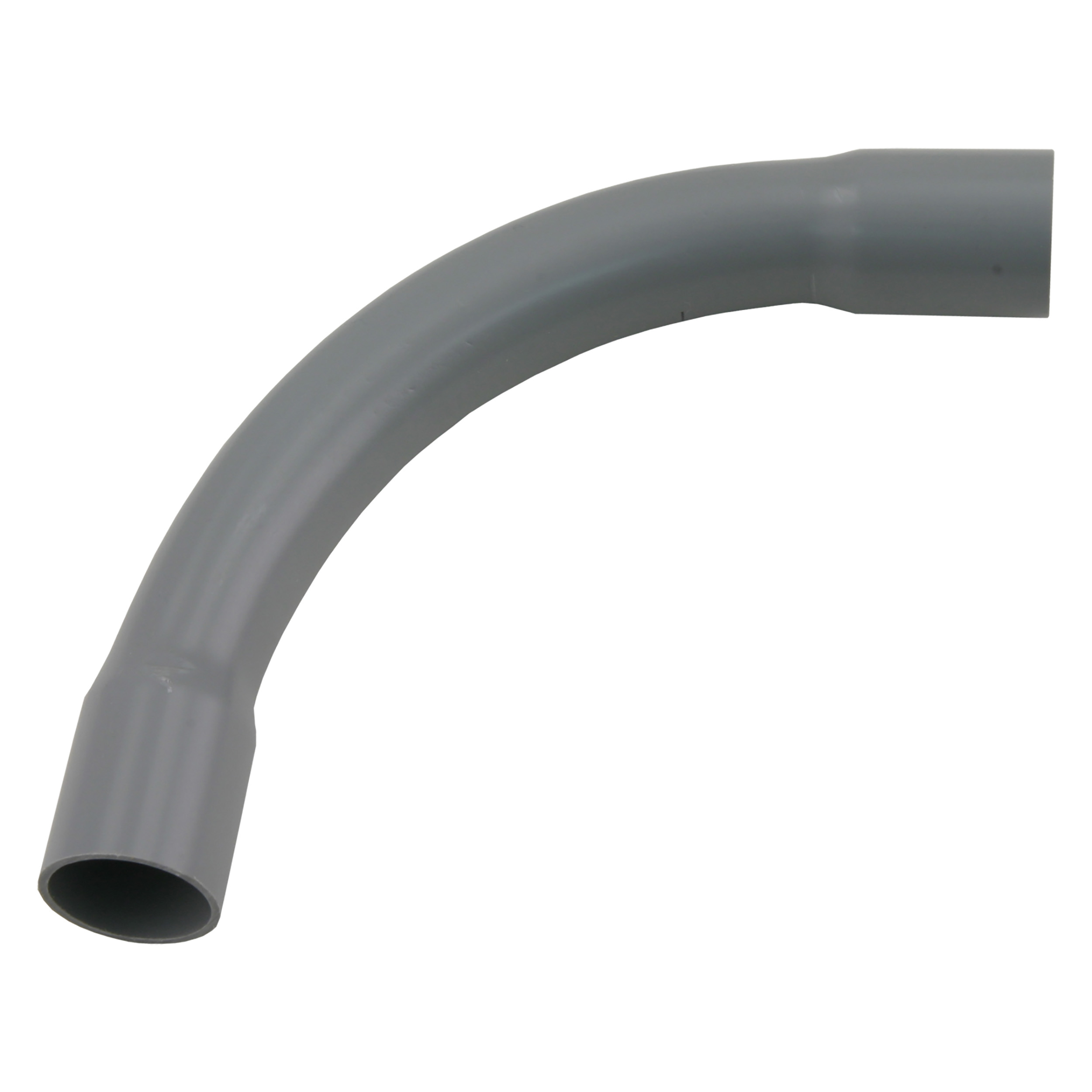 01.474.05 Pipelife  bocht PVC - slagvast grijs Ø5/8