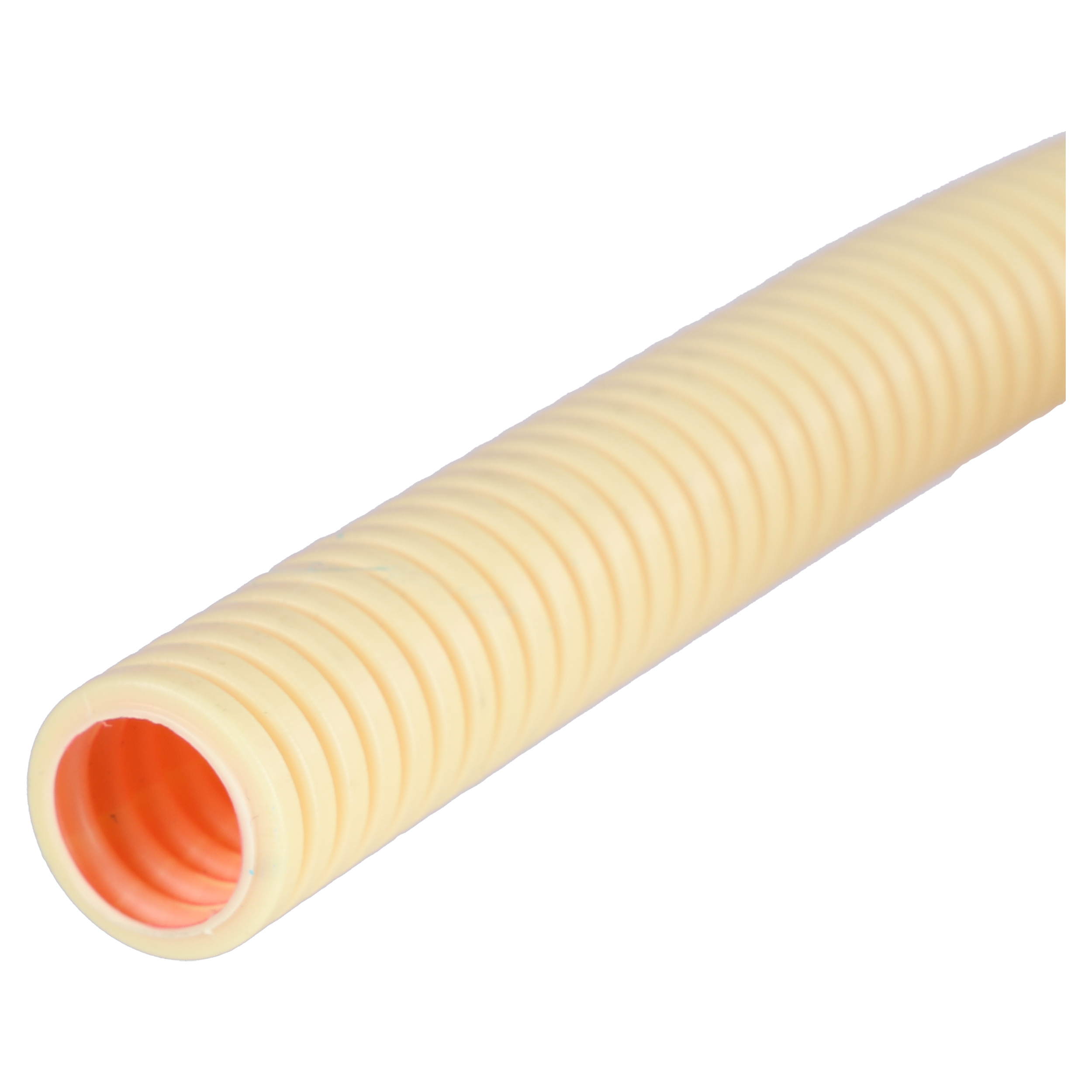 01.474.49 Pipelife  installatiebuis flexibel - low friction - slagvast crème Ø5/8 - 5 m