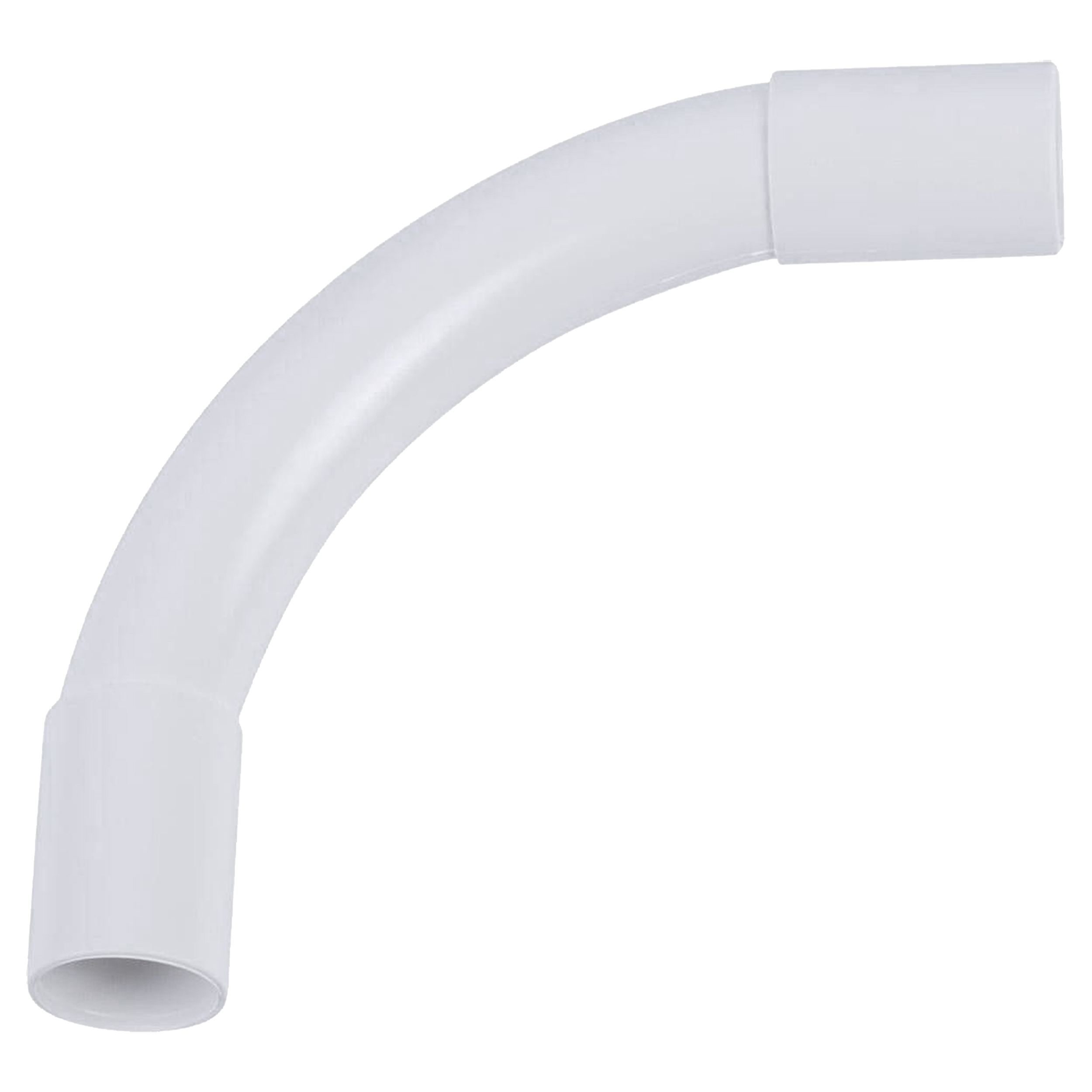 01.474.84 Pipelife  bocht PVC - slagvast wit Ø5/8